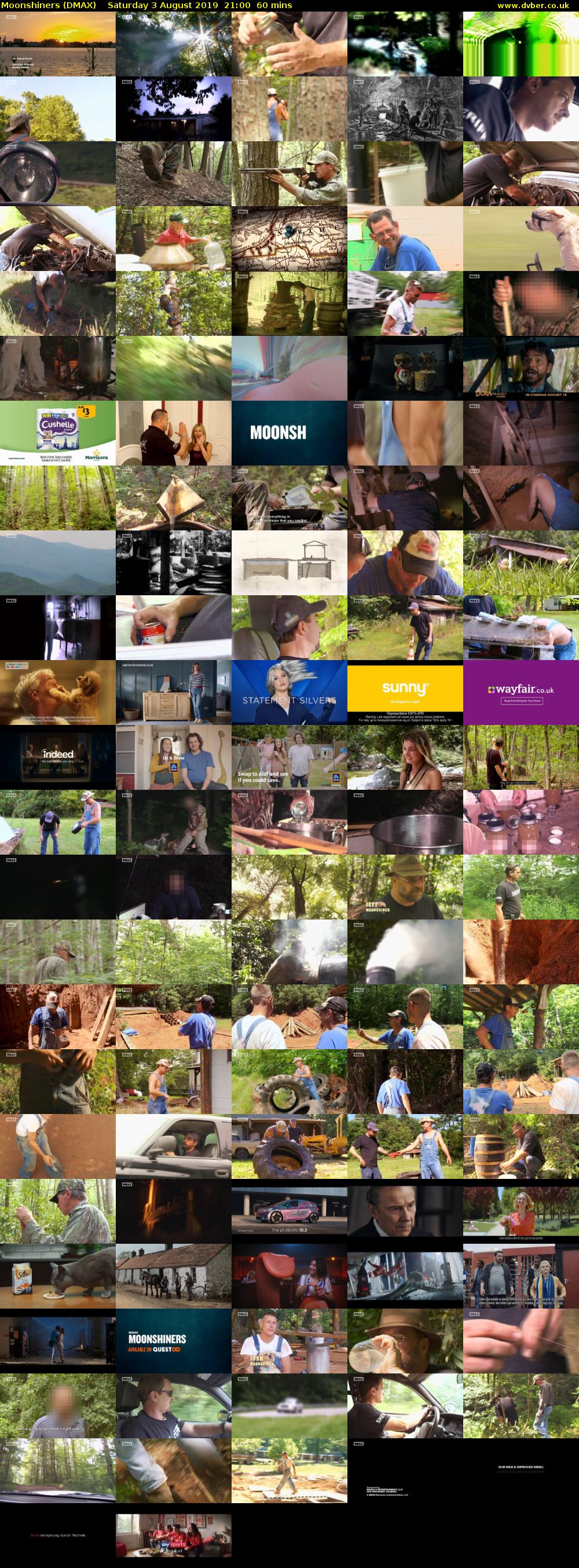 Moonshiners (DMAX) Saturday 3 August 2019 21:00 - 22:00