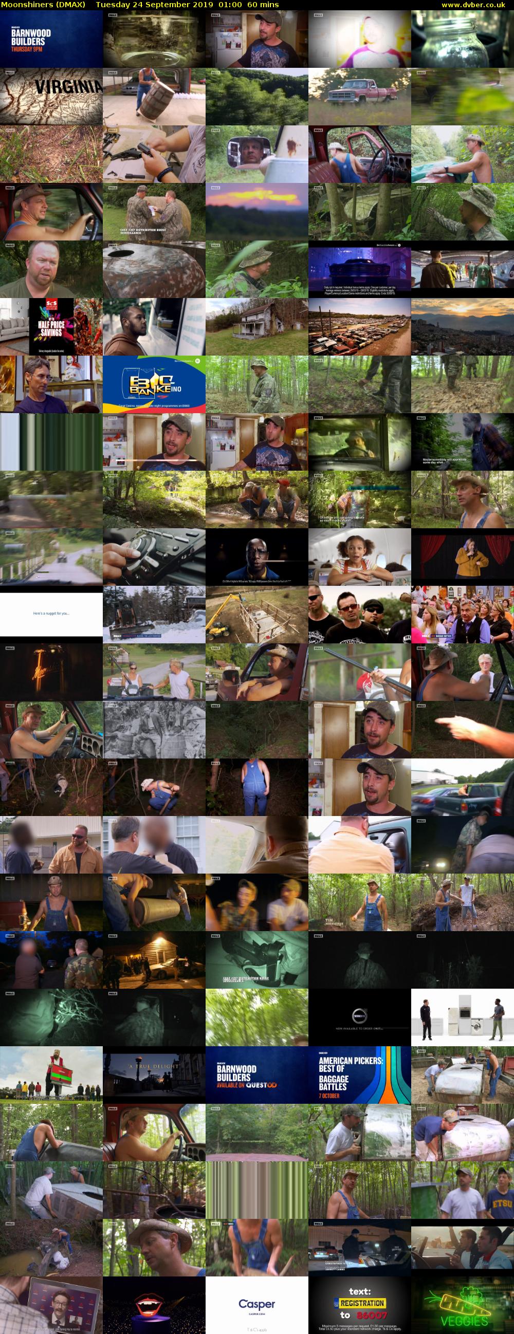 Moonshiners (DMAX) Tuesday 24 September 2019 01:00 - 02:00