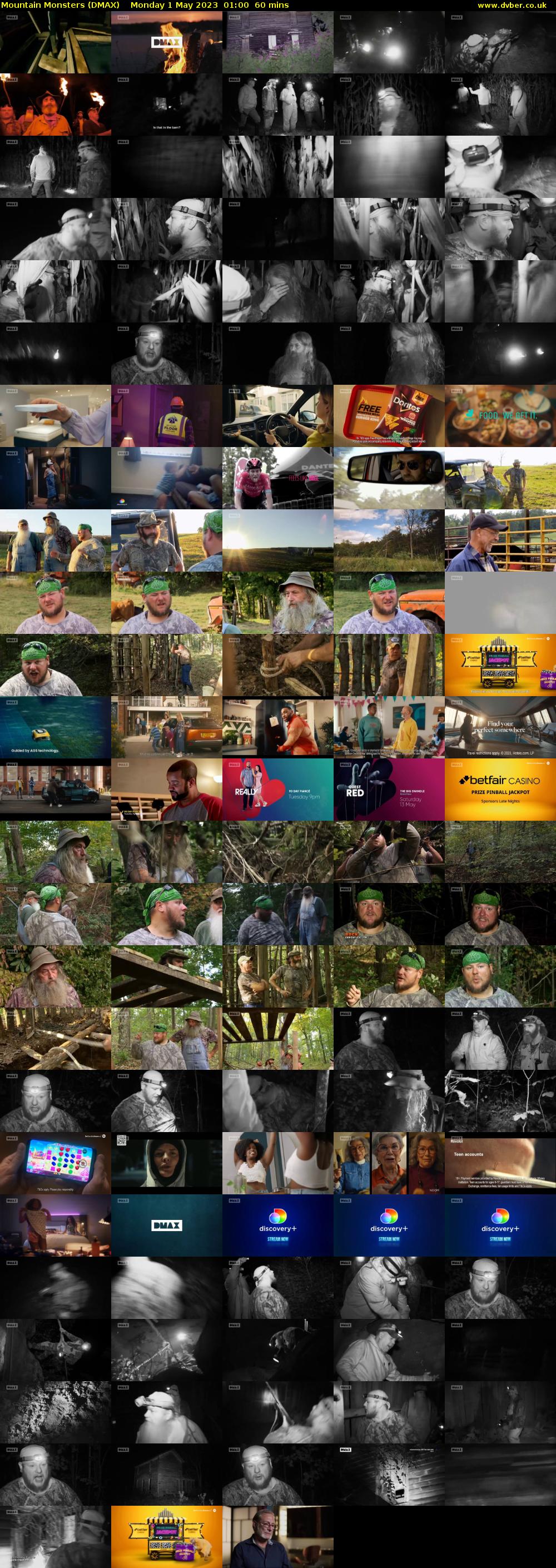 Mountain Monsters (DMAX) Monday 1 May 2023 01:00 - 02:00