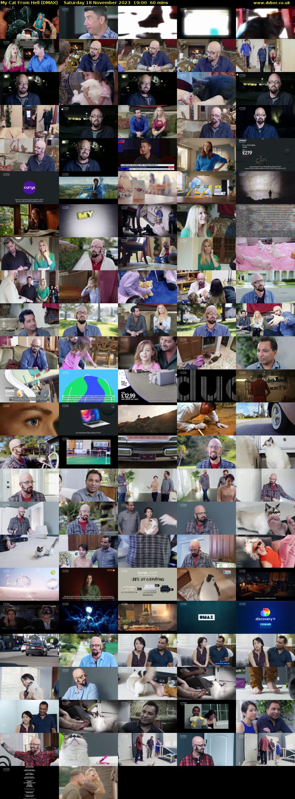 My Cat From Hell (DMAX) Saturday 18 November 2023 19:00 - 20:00
