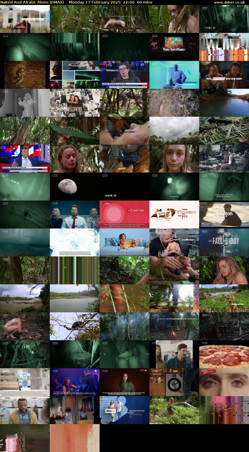 Naked And Afraid: Alone (DMAX) Monday 17 February 2025 22:00 - 23:00