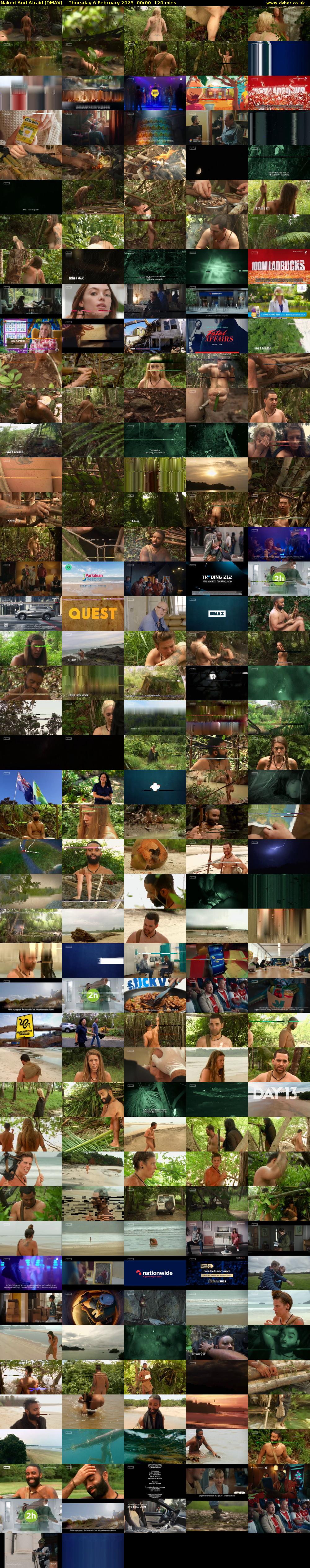 Naked And Afraid (DMAX) Thursday 6 February 2025 00:00 - 02:00