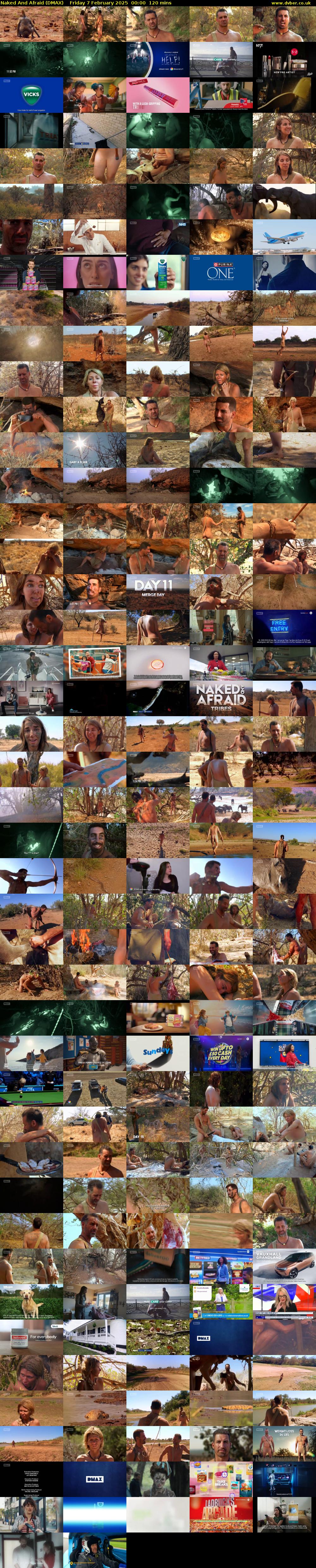 Naked And Afraid (DMAX) Friday 7 February 2025 00:00 - 02:00
