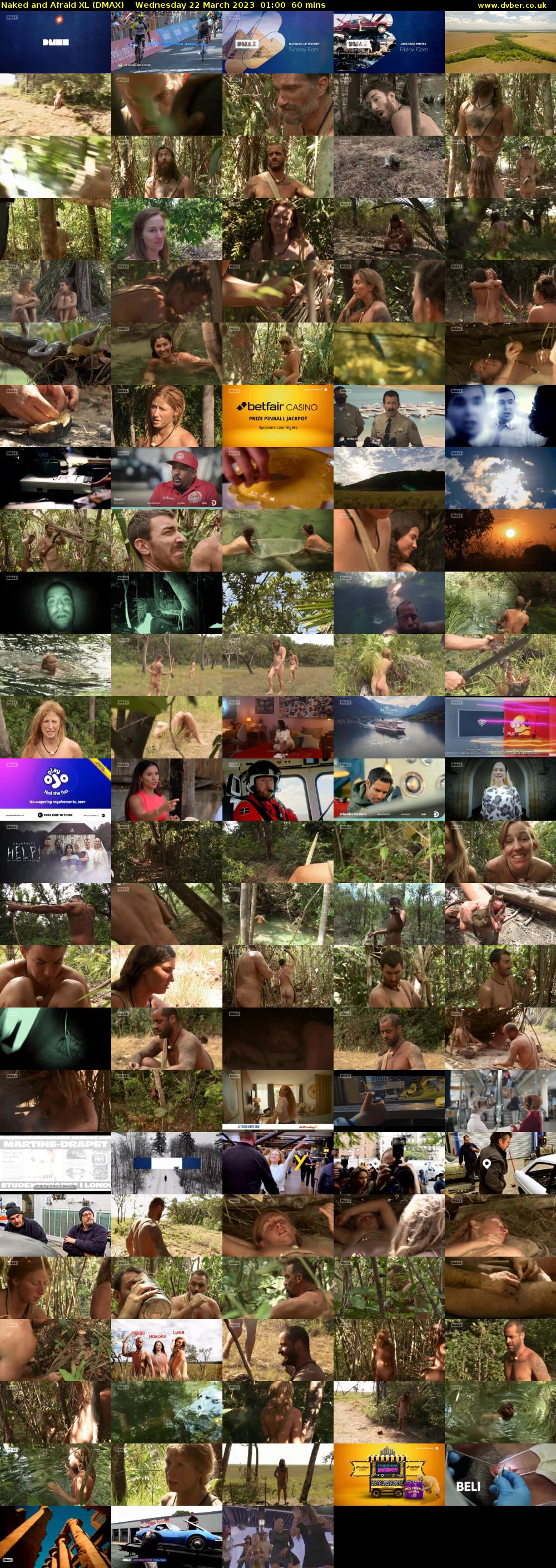 Naked and Afraid XL (DMAX) Wednesday 22 March 2023 01:00 - 02:00