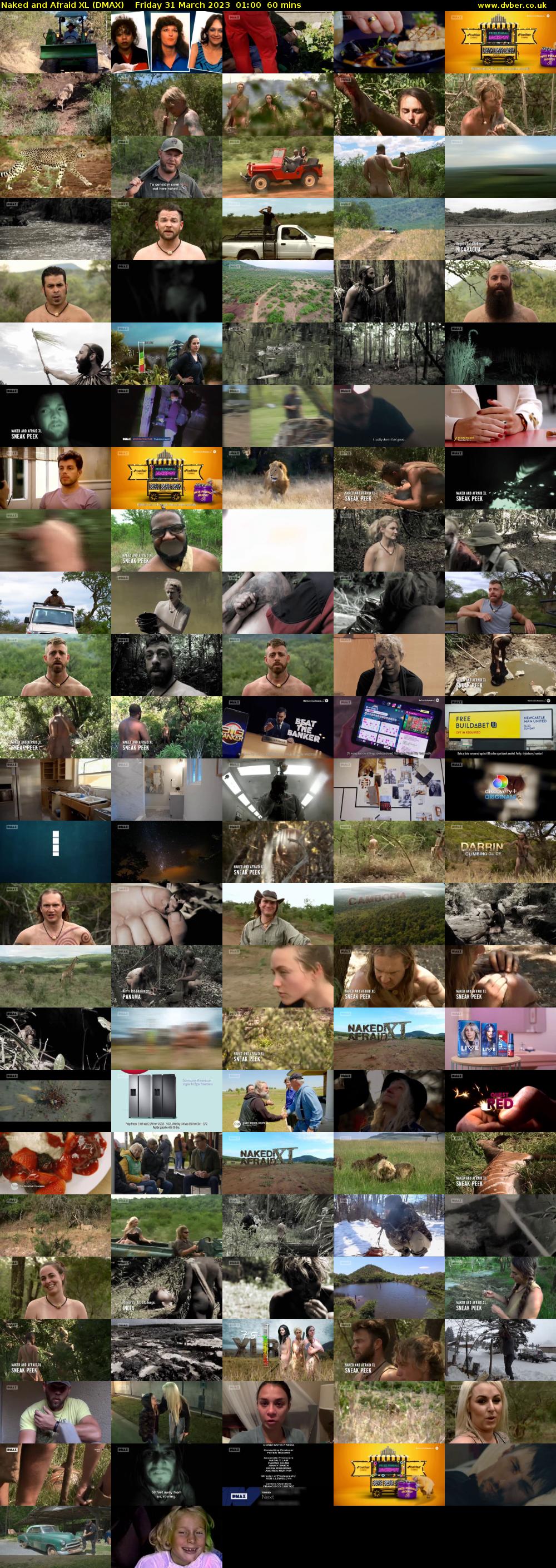 Naked and Afraid XL (DMAX) Friday 31 March 2023 01:00 - 02:00