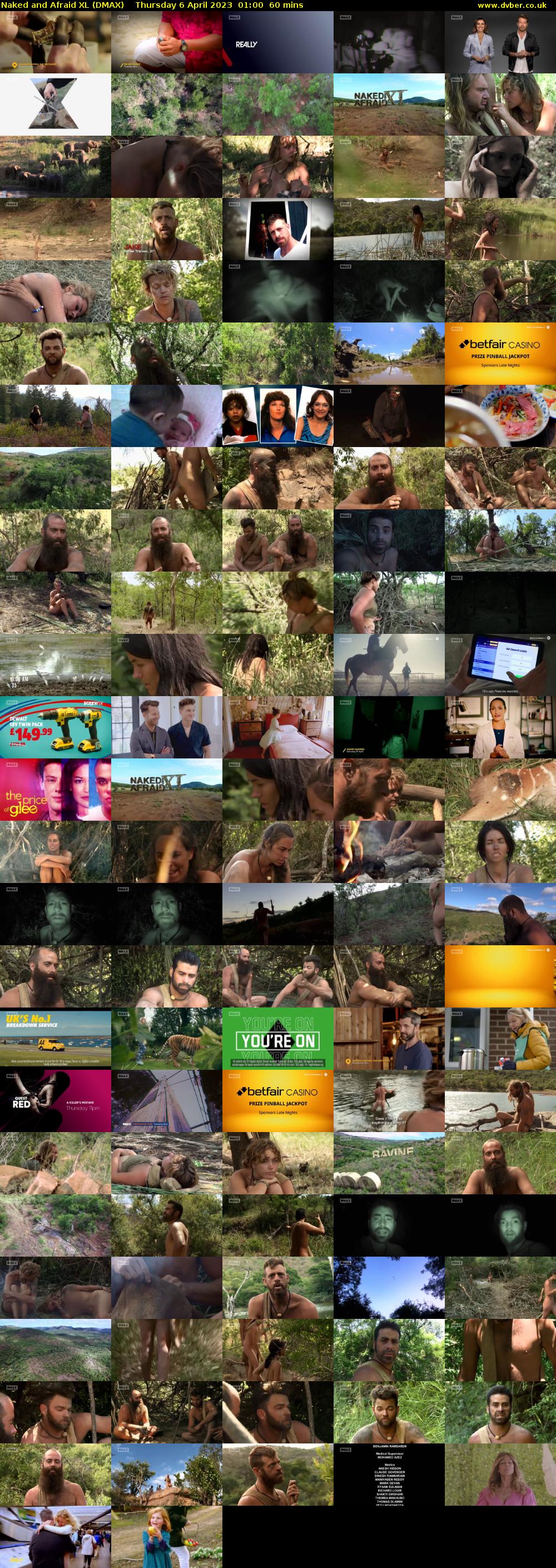 Naked and Afraid XL (DMAX) Thursday 6 April 2023 01:00 - 02:00