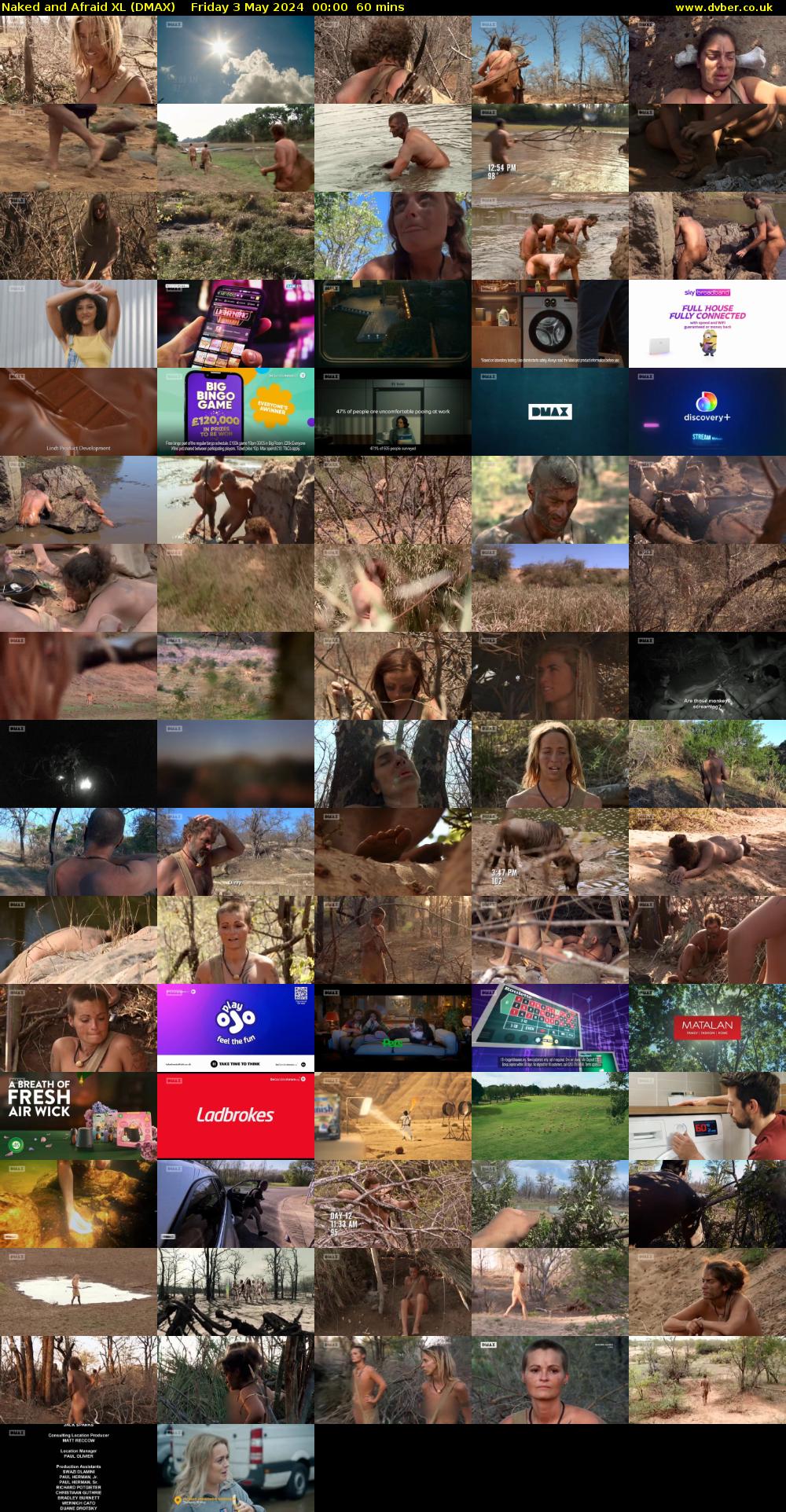 Naked and Afraid XL (DMAX) Friday 3 May 2024 00:00 - 01:00