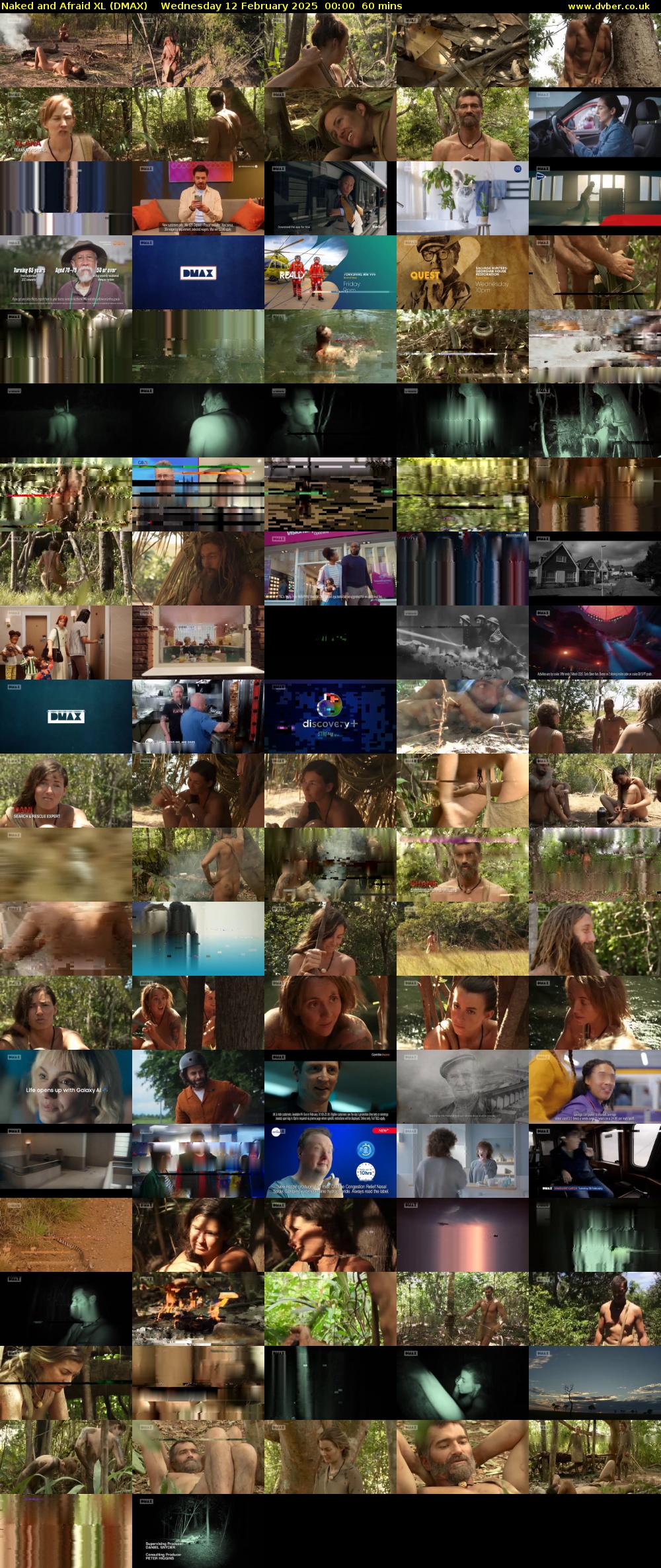 Naked and Afraid XL (DMAX) Wednesday 12 February 2025 00:00 - 01:00