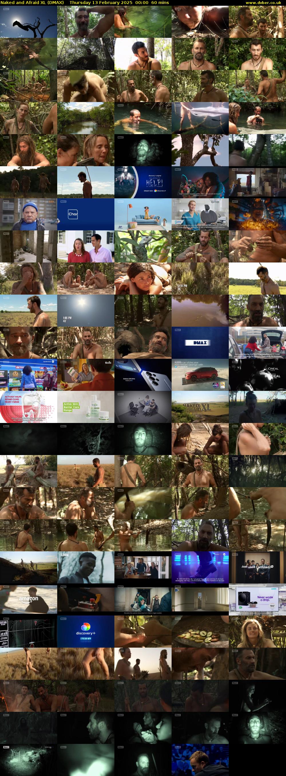 Naked and Afraid XL (DMAX) Thursday 13 February 2025 00:00 - 01:00