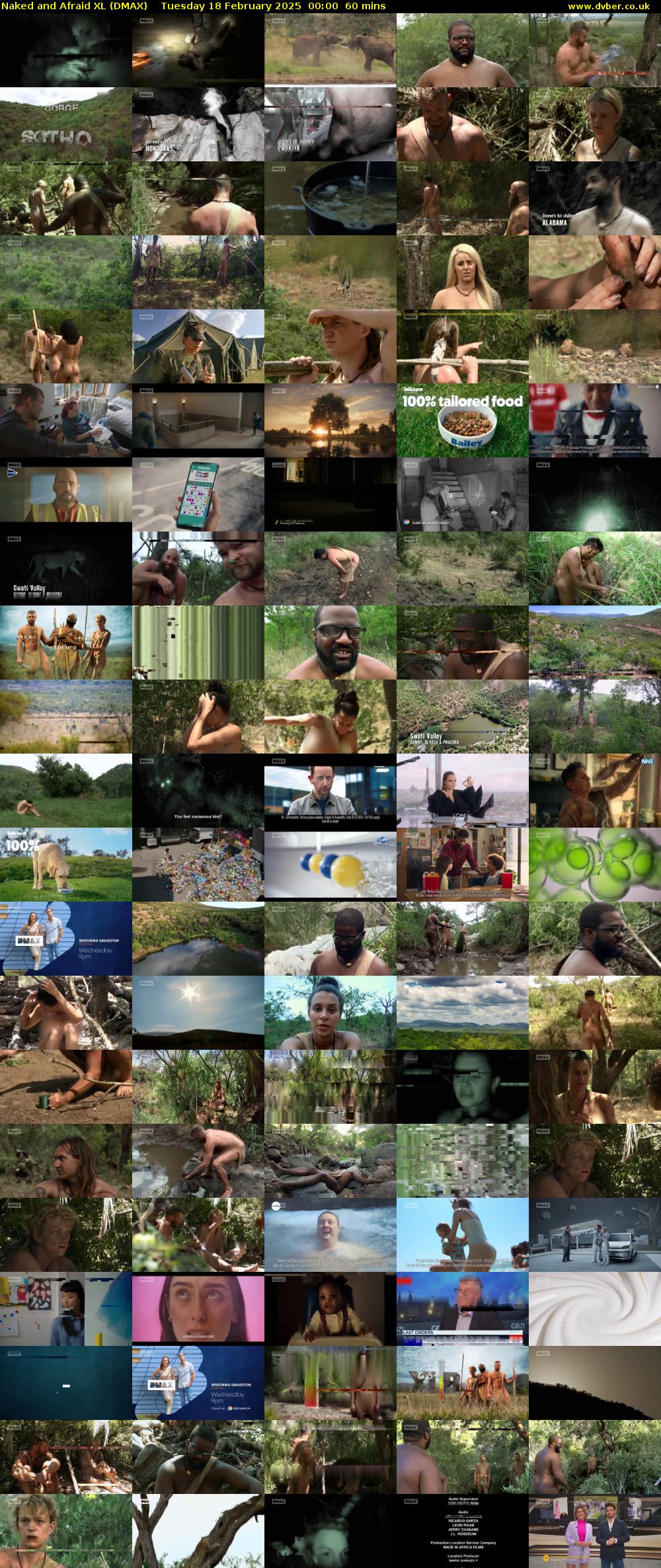 Naked and Afraid XL (DMAX) Tuesday 18 February 2025 00:00 - 01:00