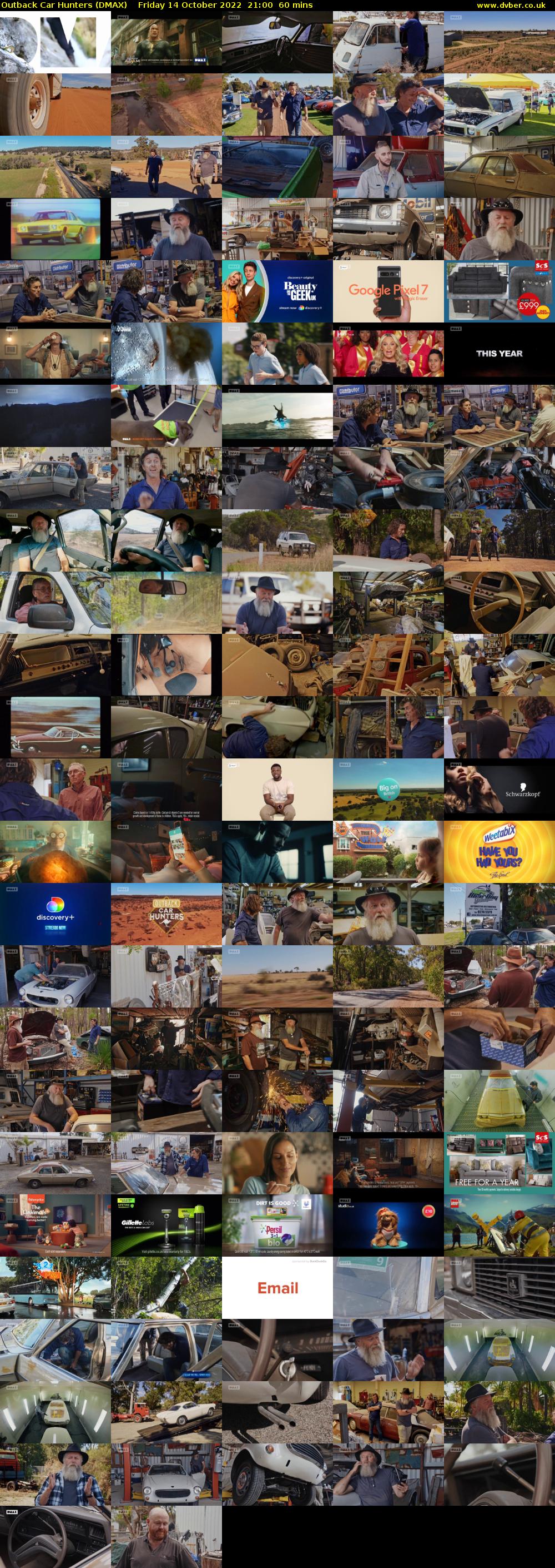 Outback Car Hunters (DMAX) Friday 14 October 2022 21:00 - 22:00