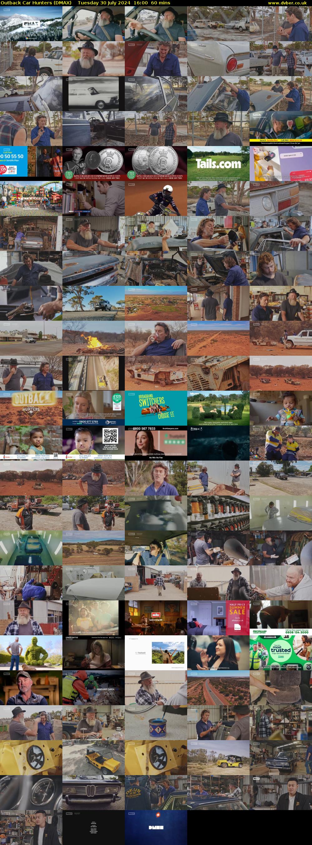 Outback Car Hunters (DMAX) Tuesday 30 July 2024 16:00 - 17:00