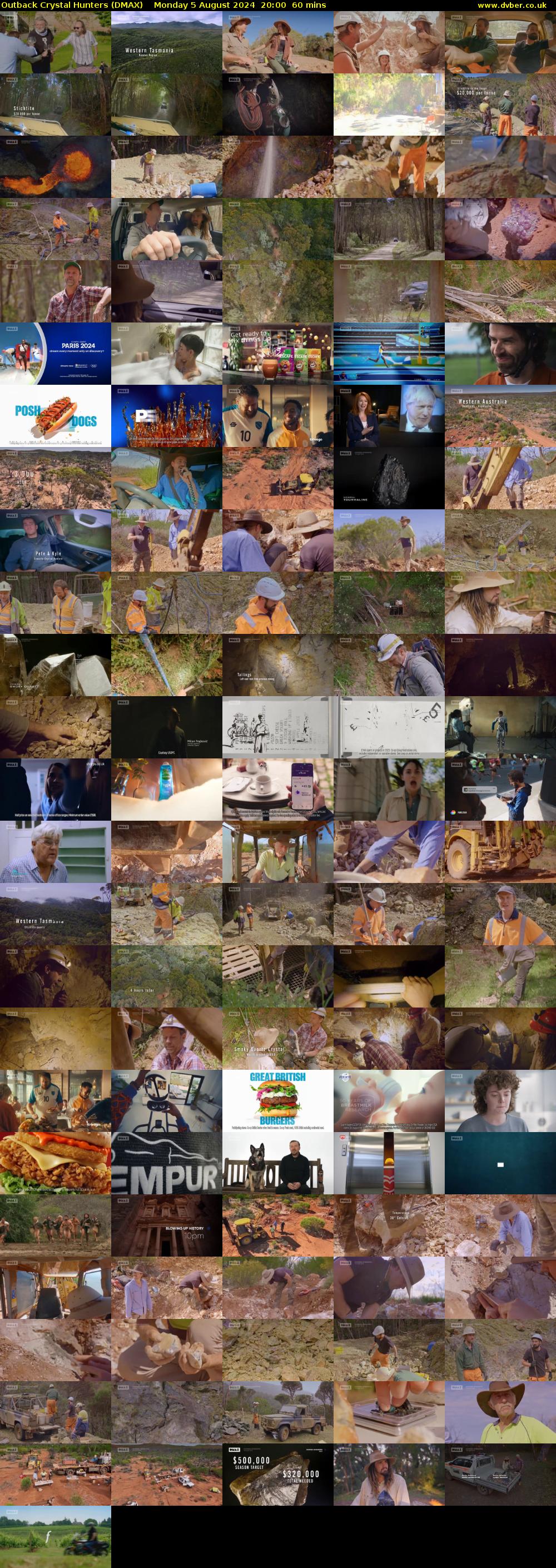 Outback Crystal Hunters (DMAX) Monday 5 August 2024 20:00 - 21:00