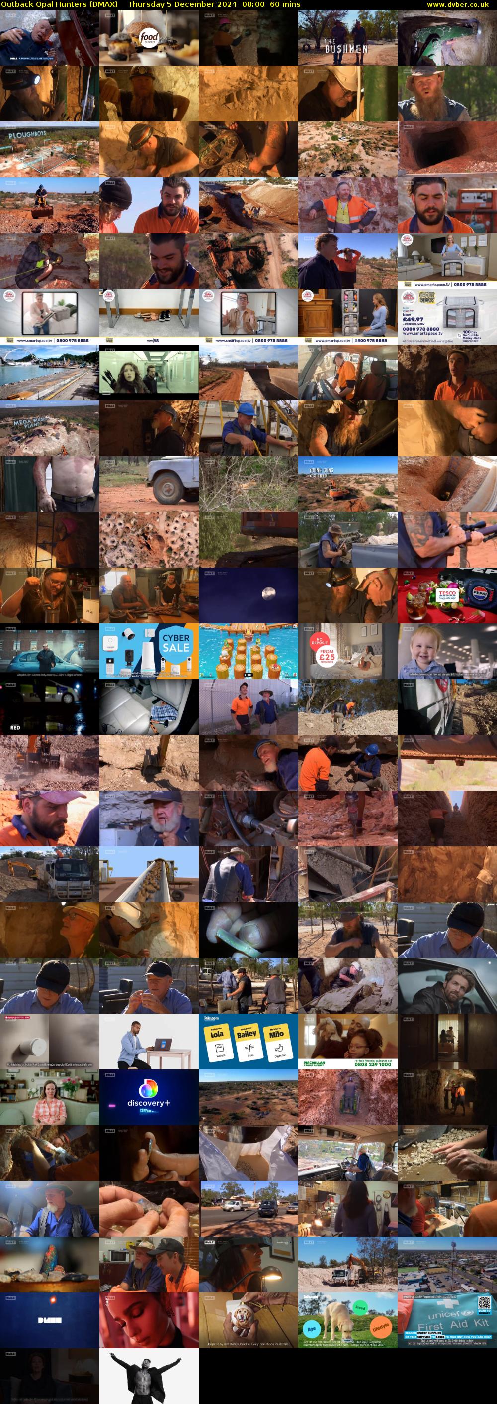 Outback Opal Hunters (DMAX) Thursday 5 December 2024 08:00 - 09:00
