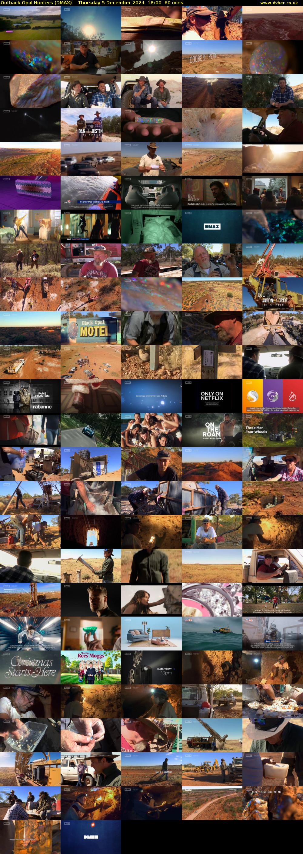 Outback Opal Hunters (DMAX) Thursday 5 December 2024 18:00 - 19:00