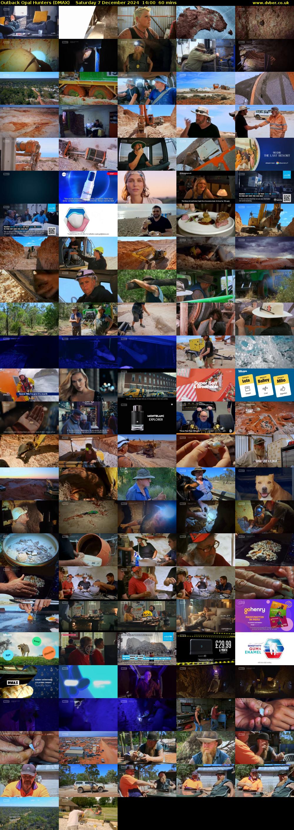 Outback Opal Hunters (DMAX) Saturday 7 December 2024 14:00 - 15:00