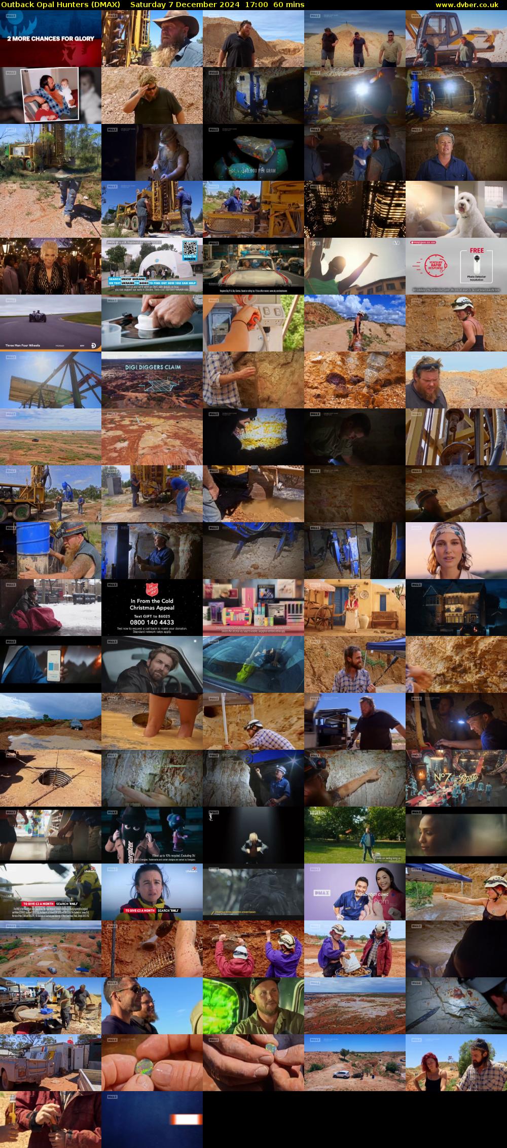 Outback Opal Hunters (DMAX) Saturday 7 December 2024 17:00 - 18:00