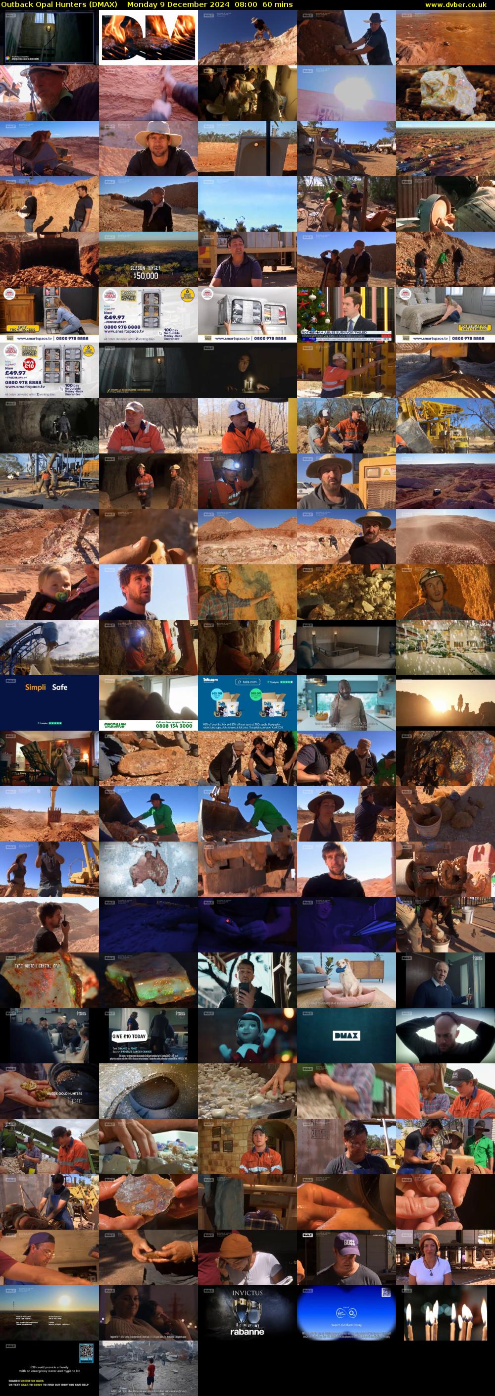 Outback Opal Hunters (DMAX) Monday 9 December 2024 08:00 - 09:00
