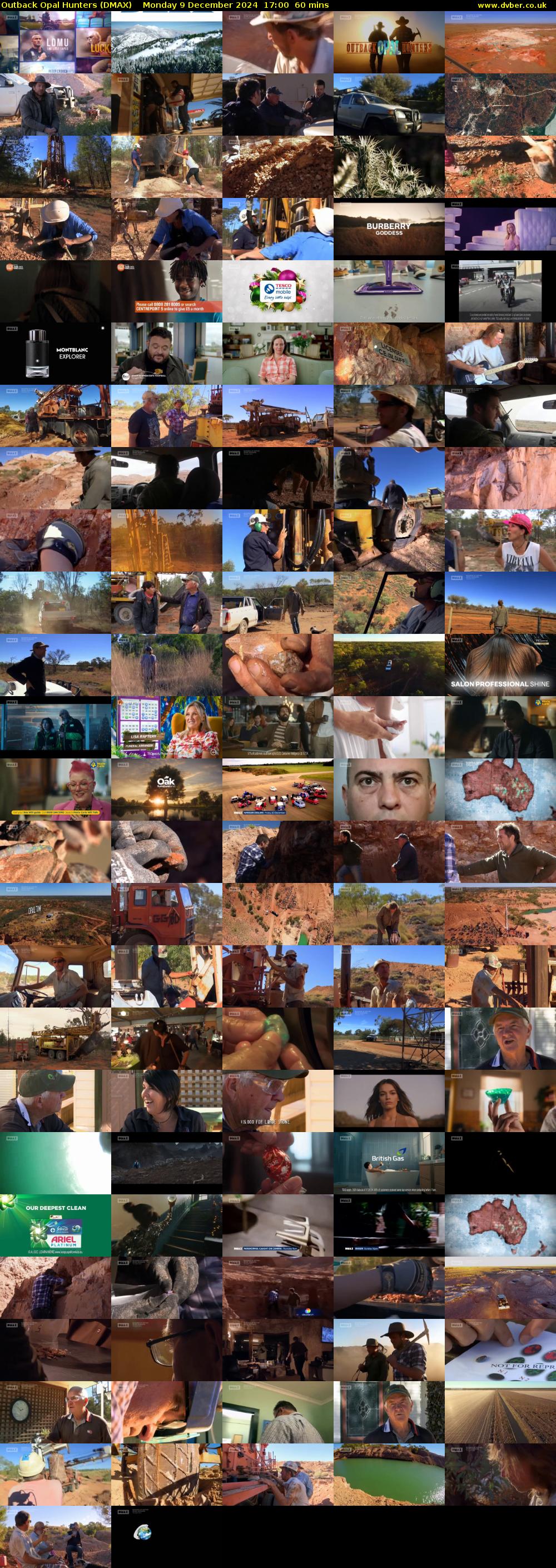 Outback Opal Hunters (DMAX) Monday 9 December 2024 17:00 - 18:00
