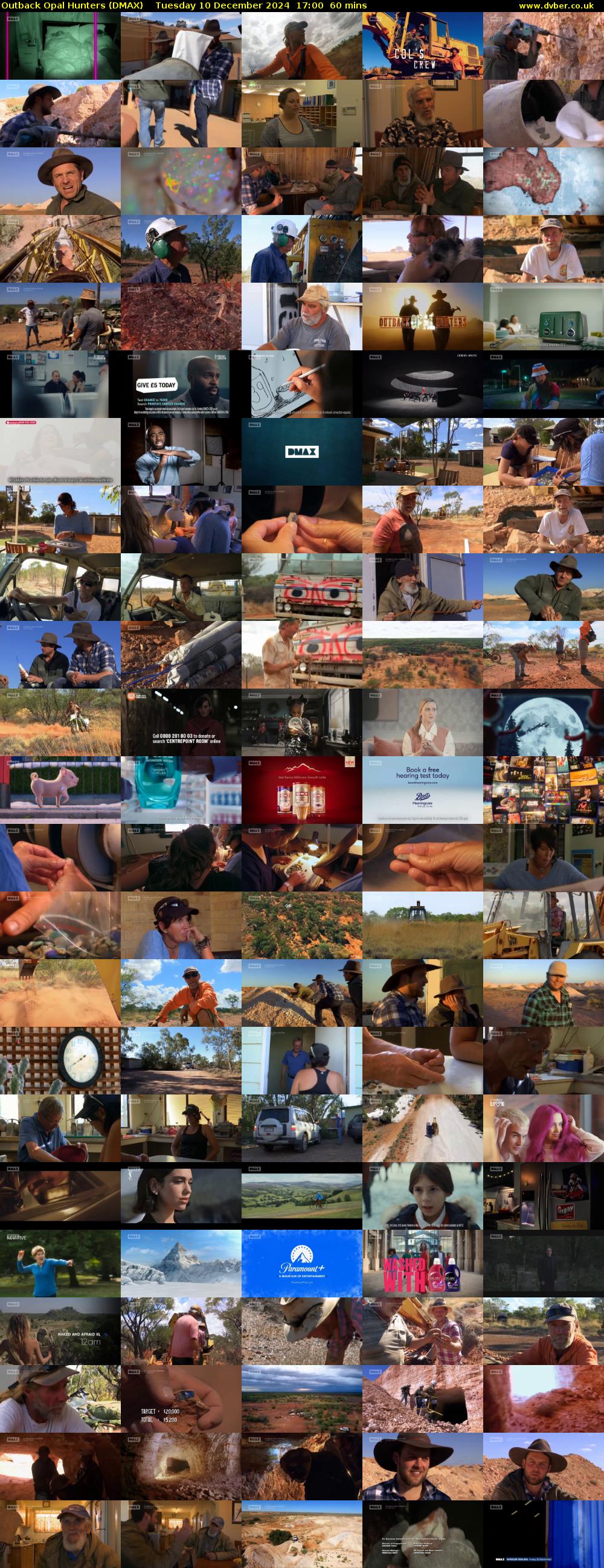 Outback Opal Hunters (DMAX) Tuesday 10 December 2024 17:00 - 18:00
