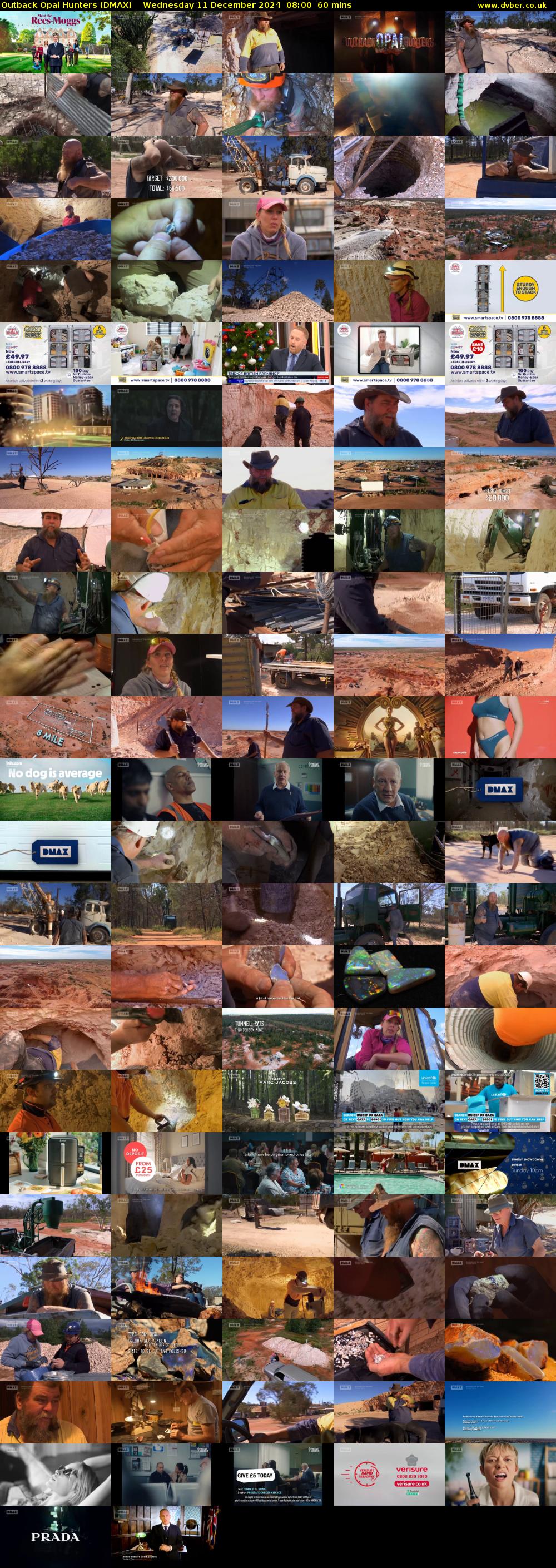 Outback Opal Hunters (DMAX) Wednesday 11 December 2024 08:00 - 09:00