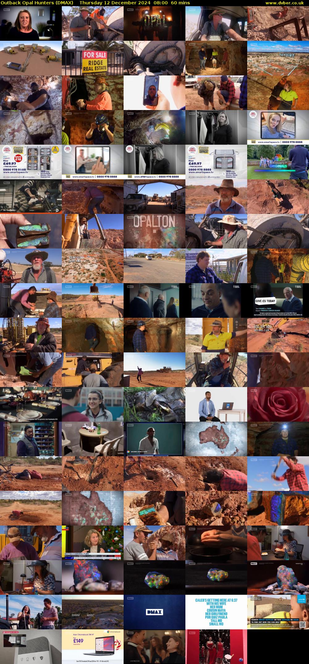 Outback Opal Hunters (DMAX) Thursday 12 December 2024 08:00 - 09:00