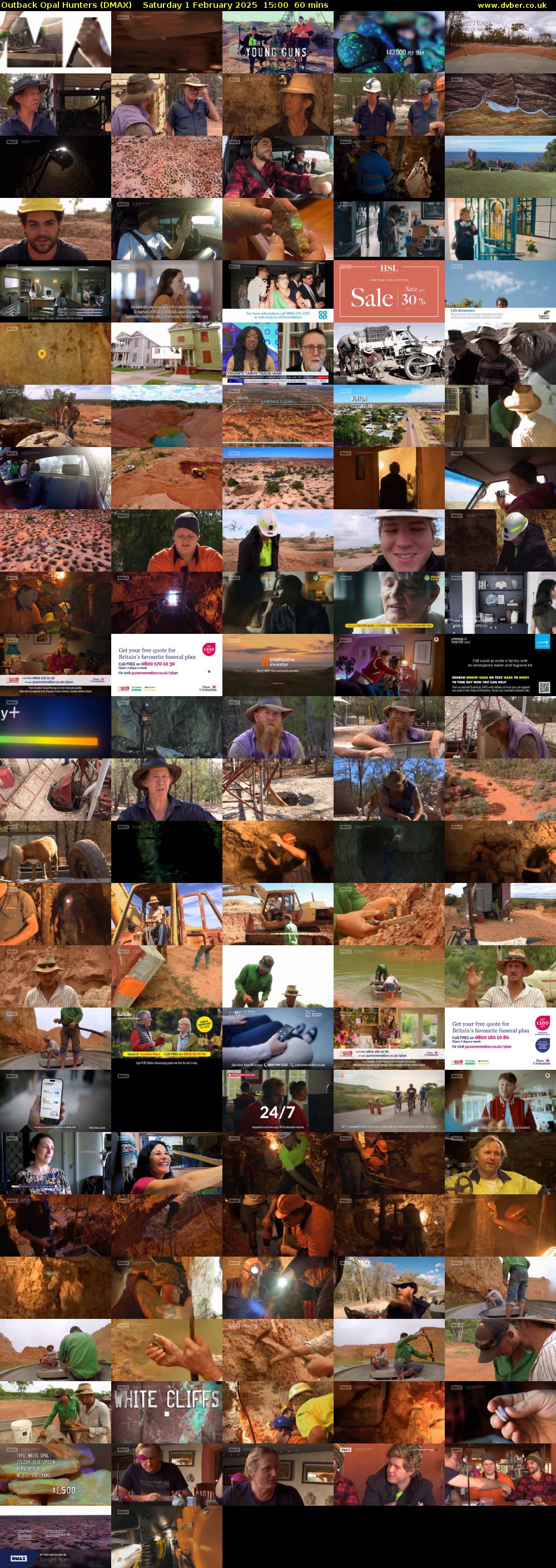 Outback Opal Hunters (DMAX) Saturday 1 February 2025 15:00 - 16:00