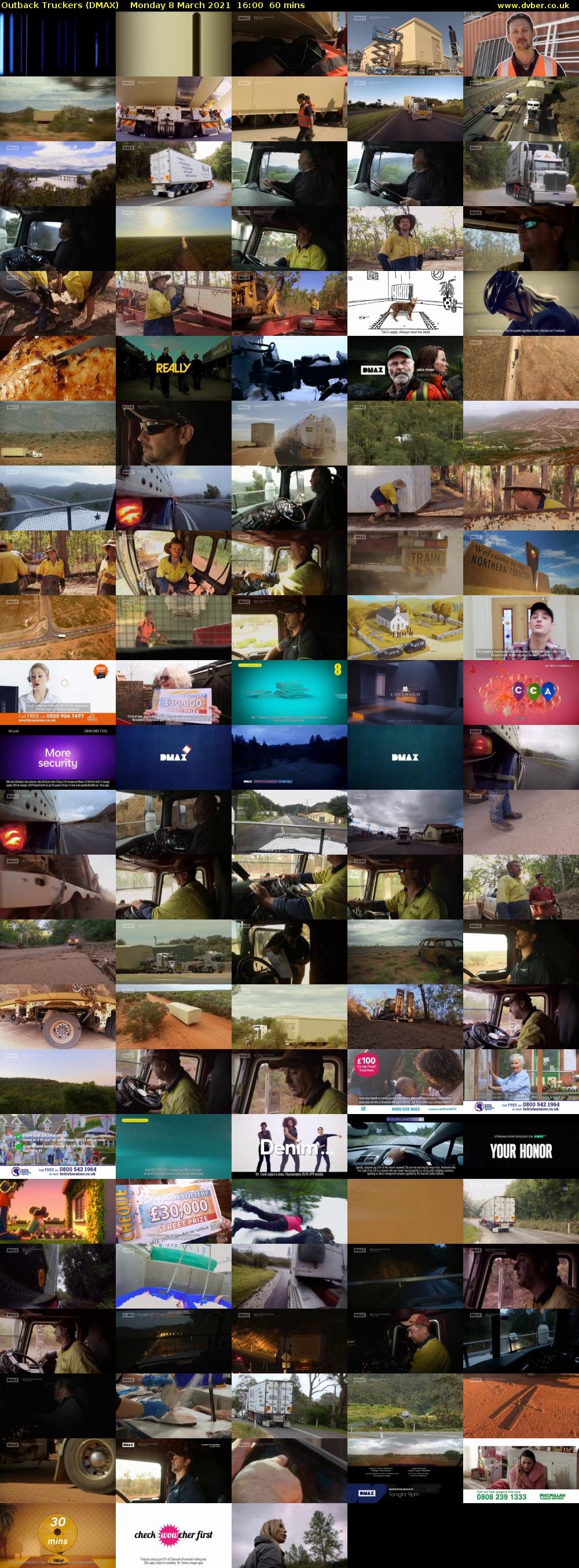 Outback Truckers (DMAX) Monday 8 March 2021 16:00 - 17:00