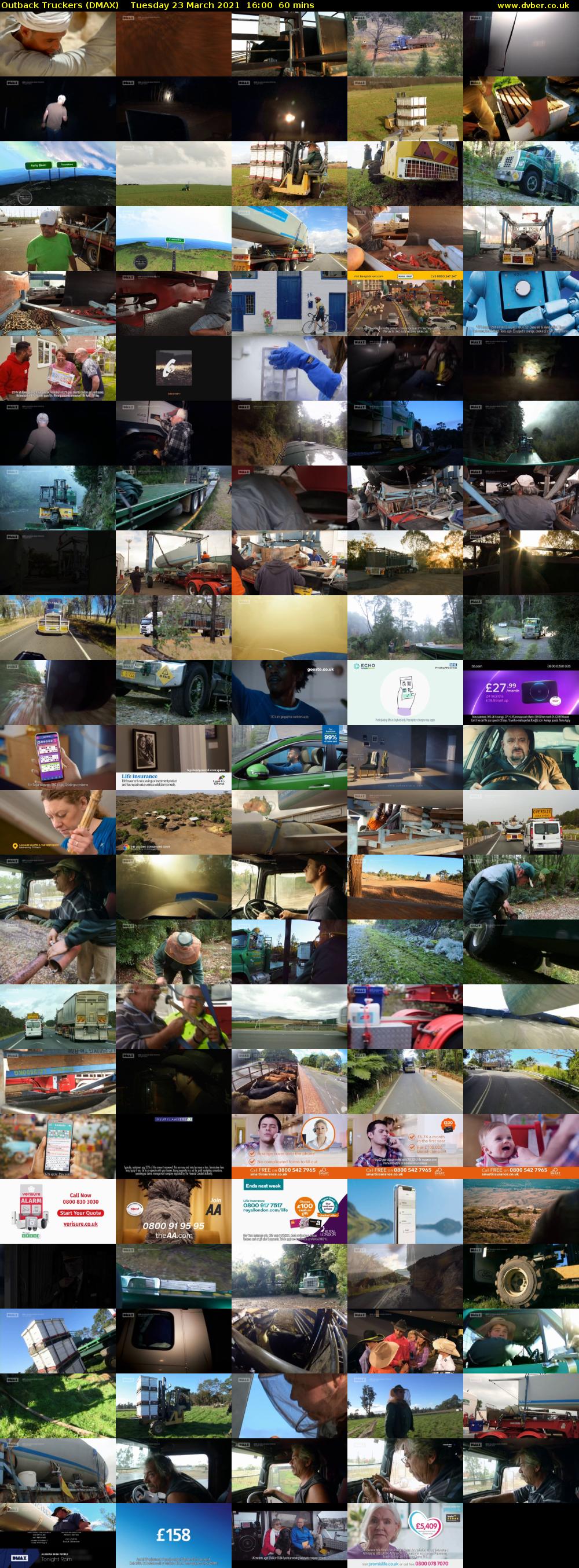 Outback Truckers (DMAX) Tuesday 23 March 2021 16:00 - 17:00