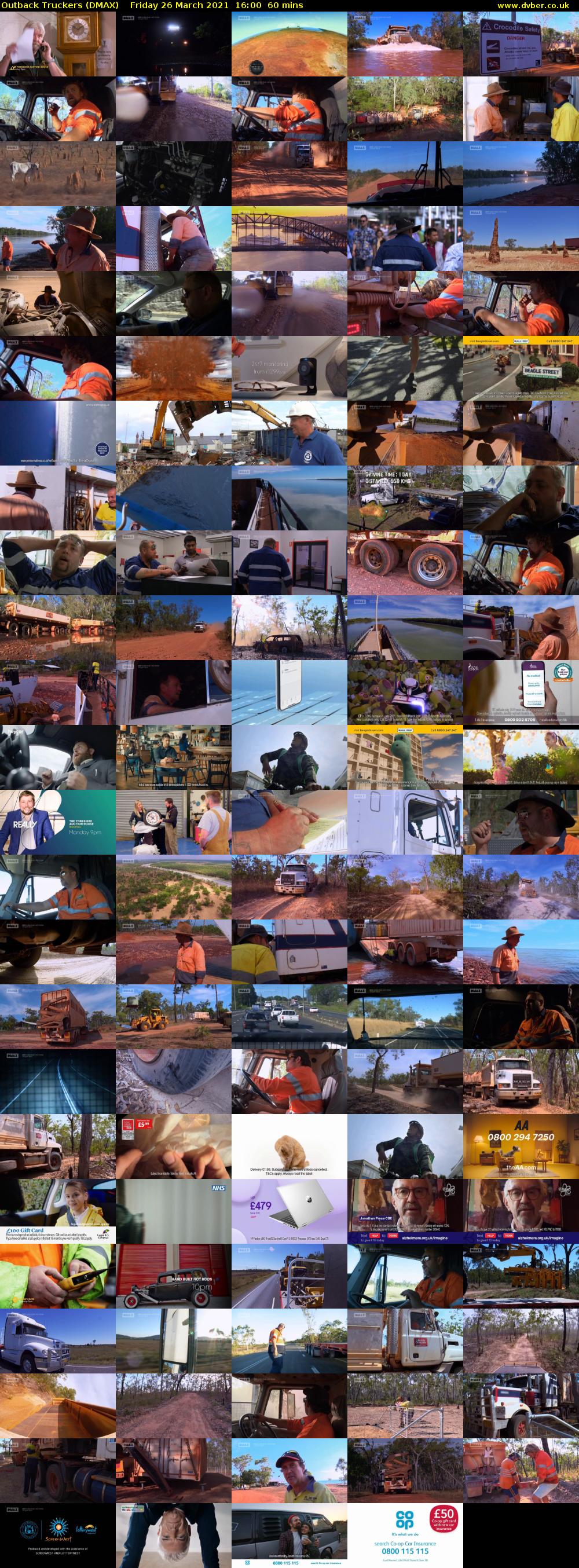 Outback Truckers (DMAX) Friday 26 March 2021 16:00 - 17:00