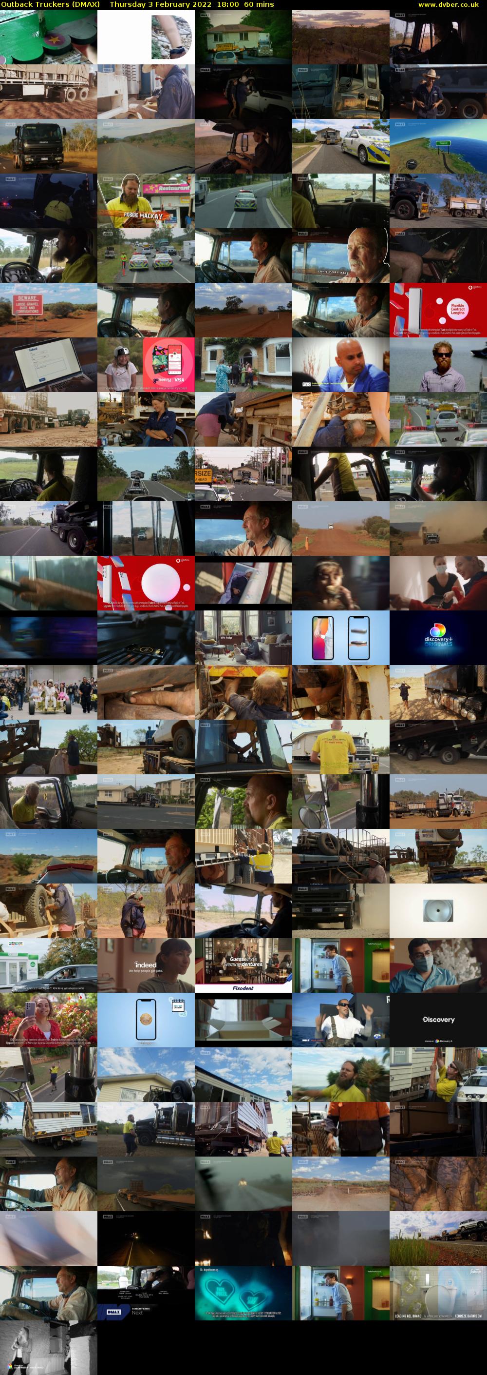 Outback Truckers (DMAX) Thursday 3 February 2022 18:00 - 19:00