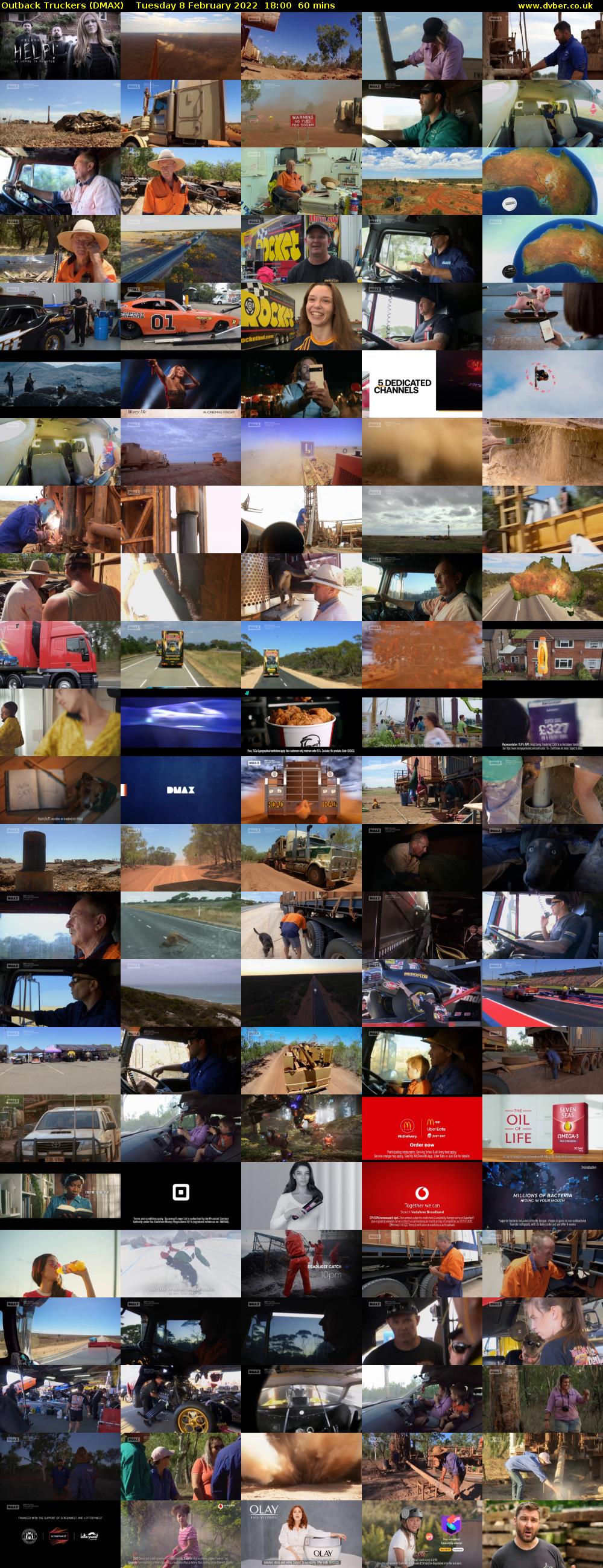 Outback Truckers (DMAX) Tuesday 8 February 2022 18:00 - 19:00