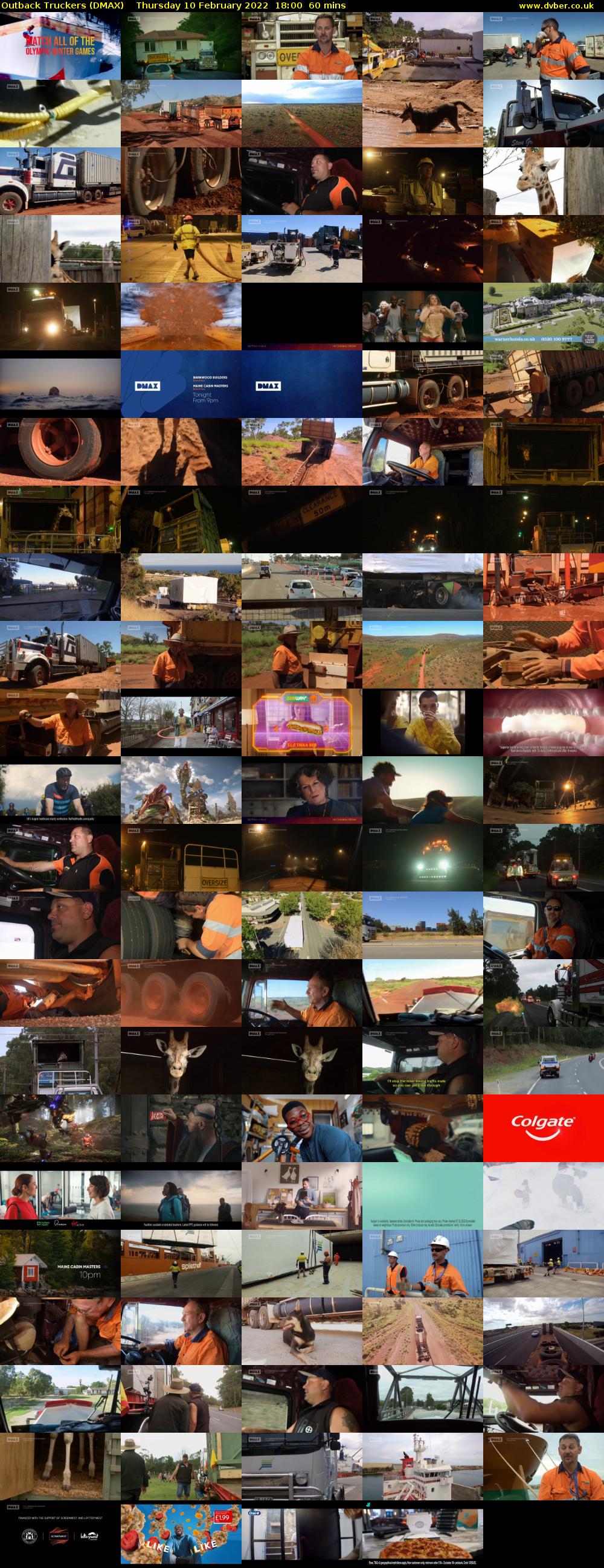 Outback Truckers (DMAX) Thursday 10 February 2022 18:00 - 19:00