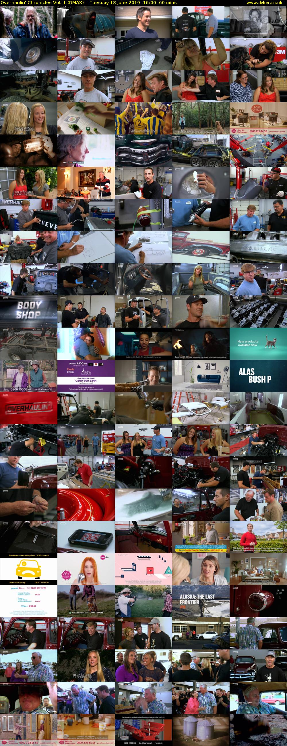Overhaulin' Chronicles Vol. 1 (DMAX) Tuesday 18 June 2019 16:00 - 17:00