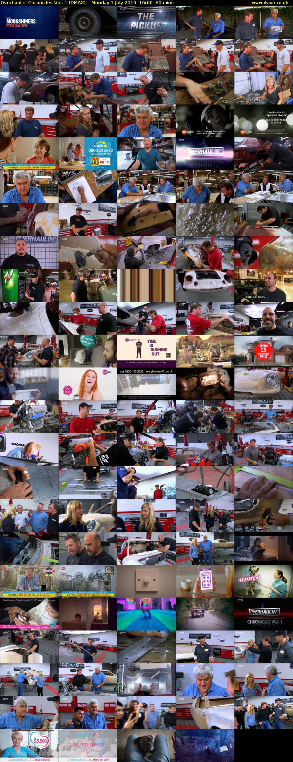 Overhaulin' Chronicles Vol. 1 (DMAX) Monday 1 July 2019 16:00 - 17:00