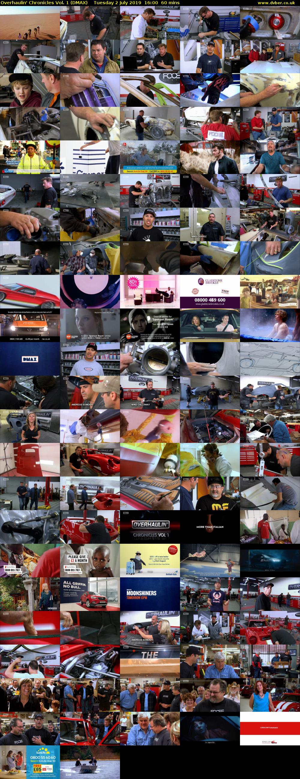 Overhaulin' Chronicles Vol. 1 (DMAX) Tuesday 2 July 2019 16:00 - 17:00