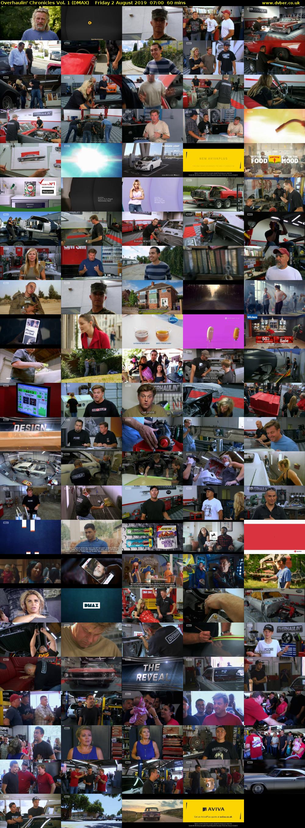 Overhaulin' Chronicles Vol. 1 (DMAX) Friday 2 August 2019 07:00 - 08:00