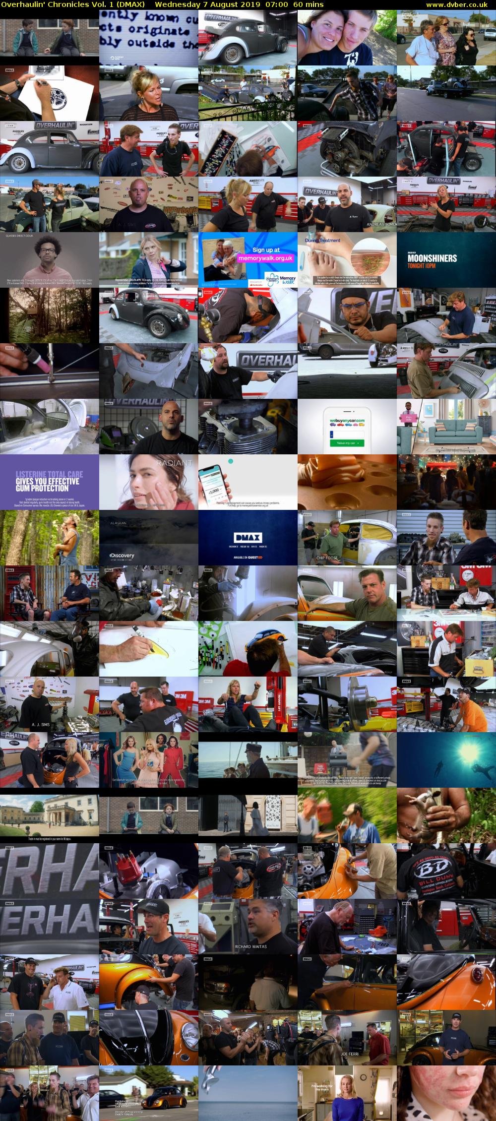 Overhaulin' Chronicles Vol. 1 (DMAX) Wednesday 7 August 2019 07:00 - 08:00