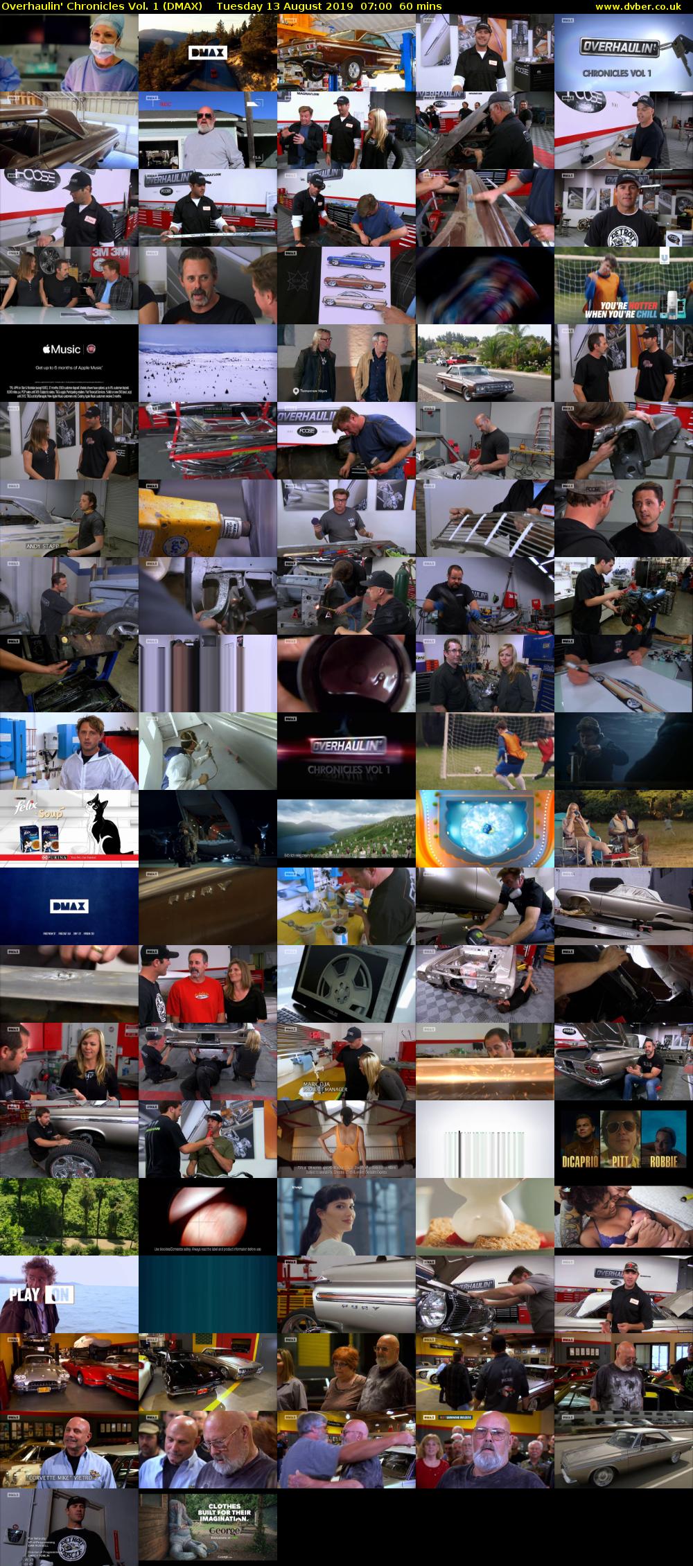 Overhaulin' Chronicles Vol. 1 (DMAX) Tuesday 13 August 2019 07:00 - 08:00