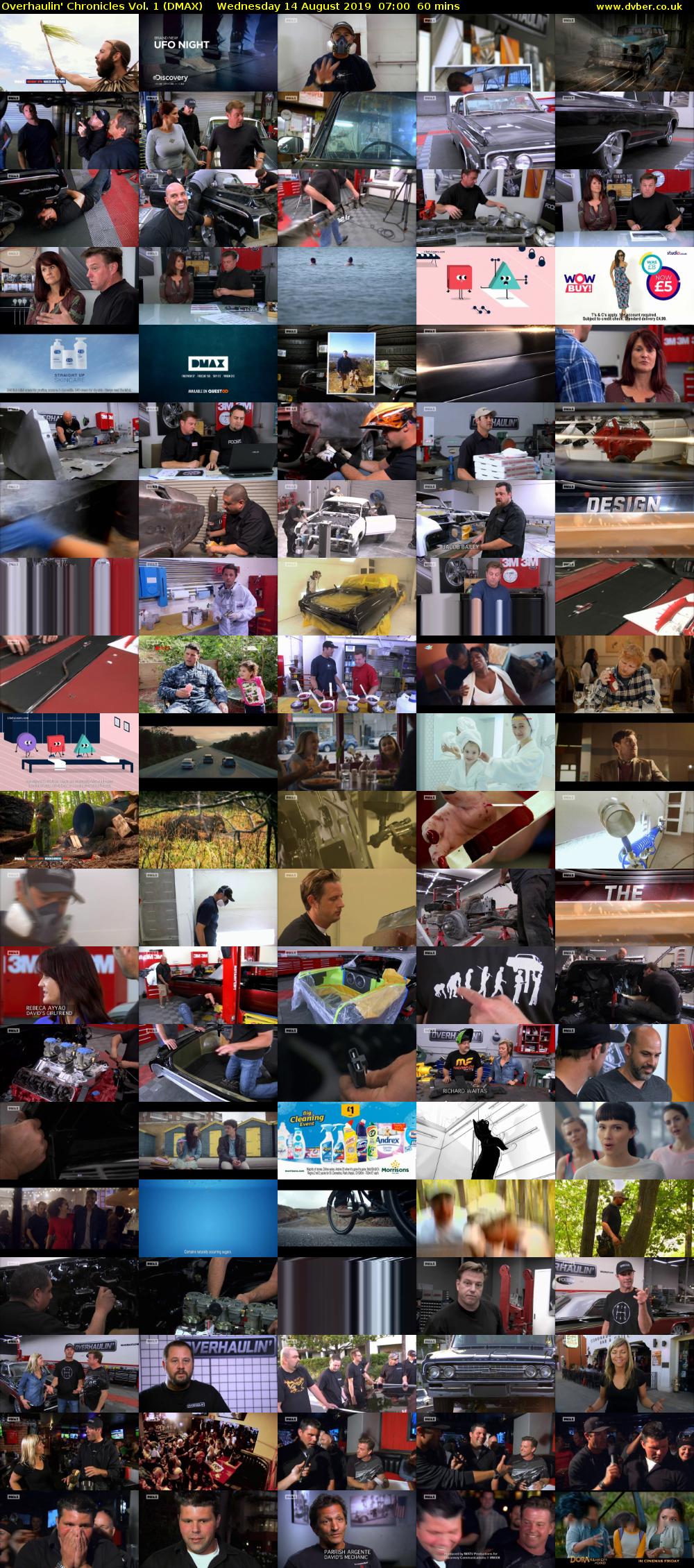 Overhaulin' Chronicles Vol. 1 (DMAX) Wednesday 14 August 2019 07:00 - 08:00