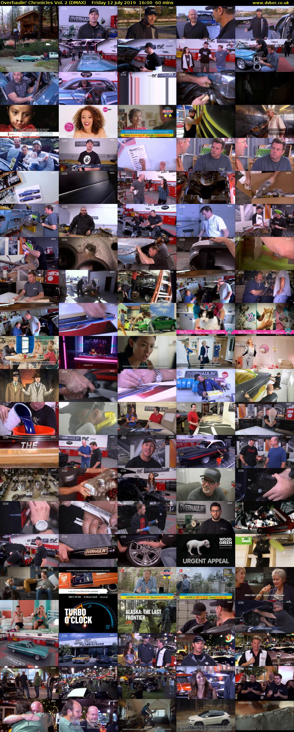 Overhaulin' Chronicles Vol. 2 (DMAX) Friday 12 July 2019 16:00 - 17:00