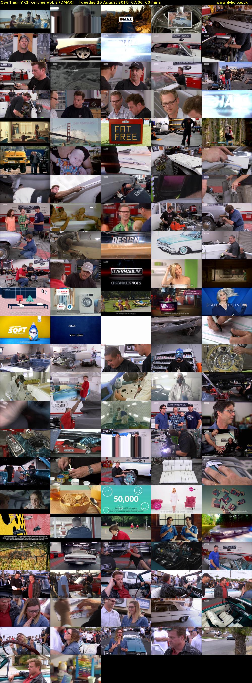 Overhaulin' Chronicles Vol. 2 (DMAX) Tuesday 20 August 2019 07:00 - 08:00