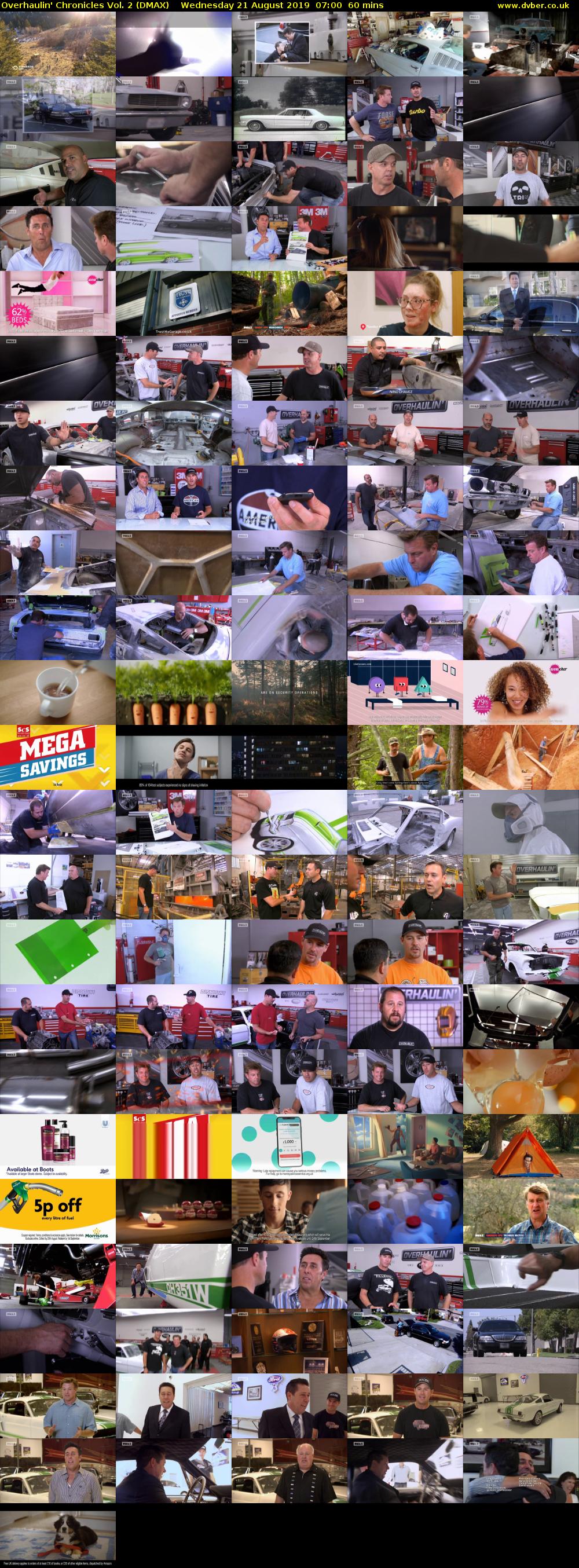 Overhaulin' Chronicles Vol. 2 (DMAX) Wednesday 21 August 2019 07:00 - 08:00