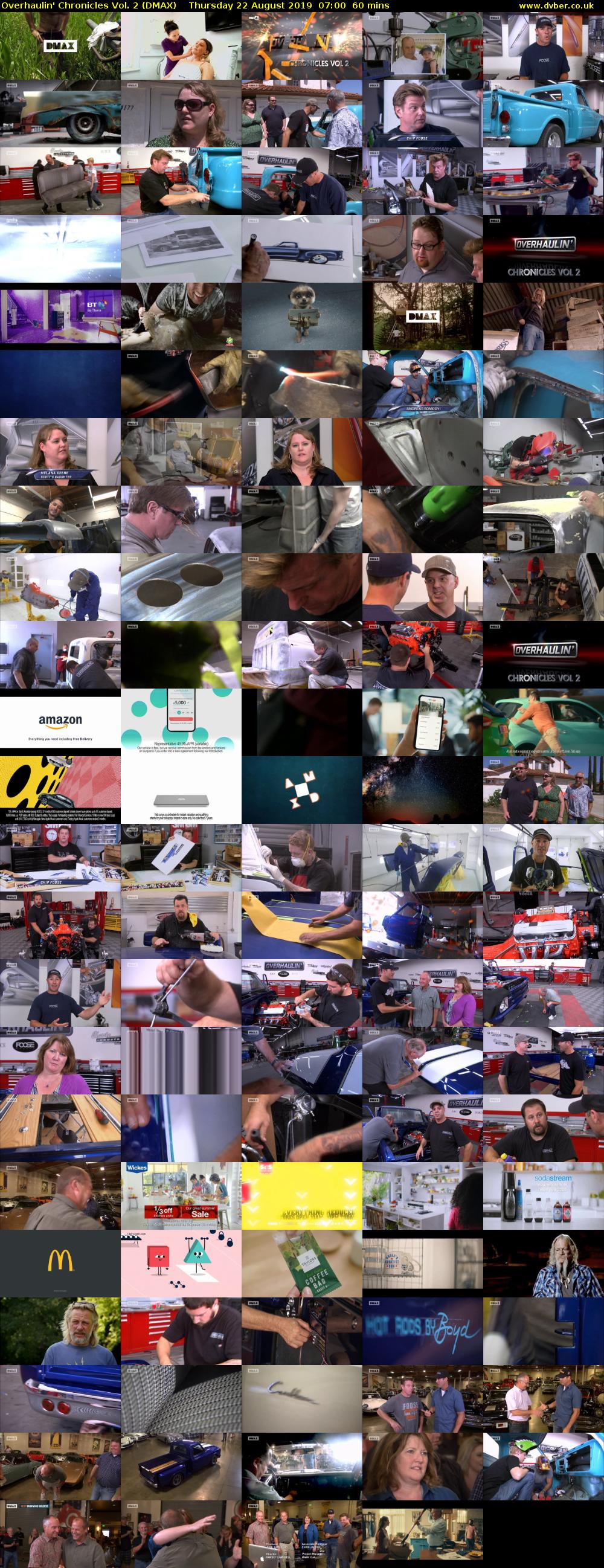 Overhaulin' Chronicles Vol. 2 (DMAX) Thursday 22 August 2019 07:00 - 08:00