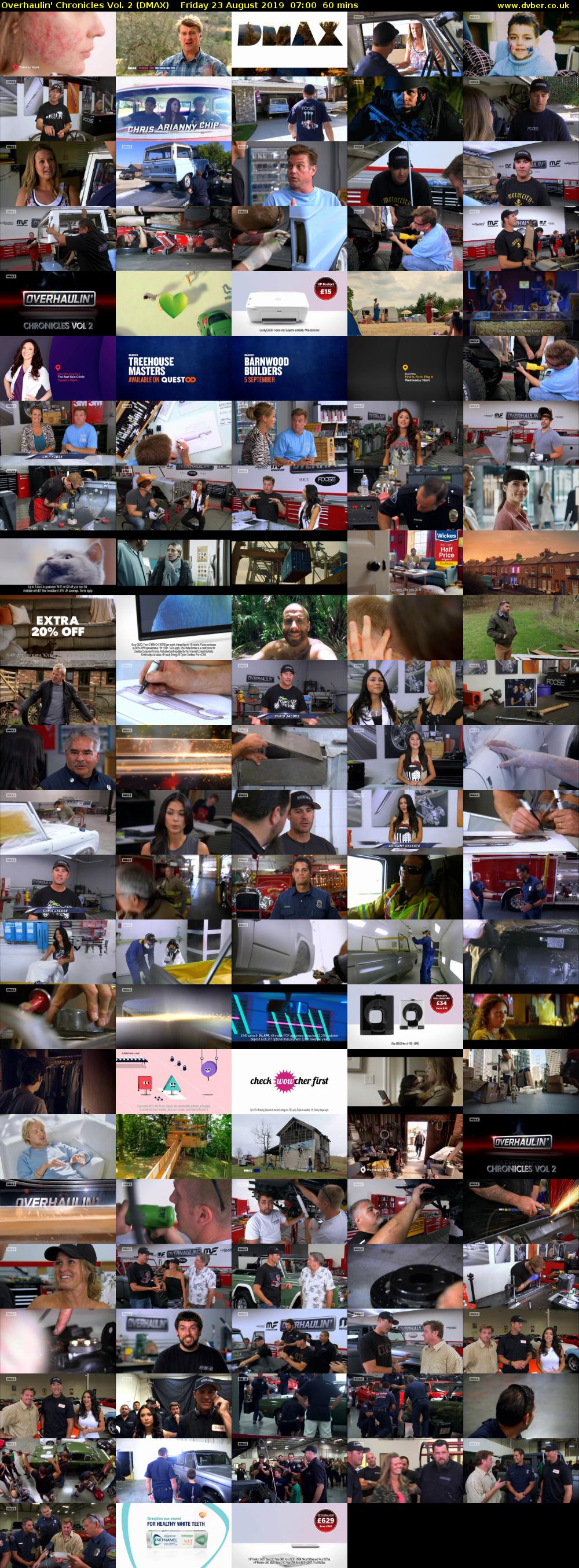 Overhaulin' Chronicles Vol. 2 (DMAX) Friday 23 August 2019 07:00 - 08:00