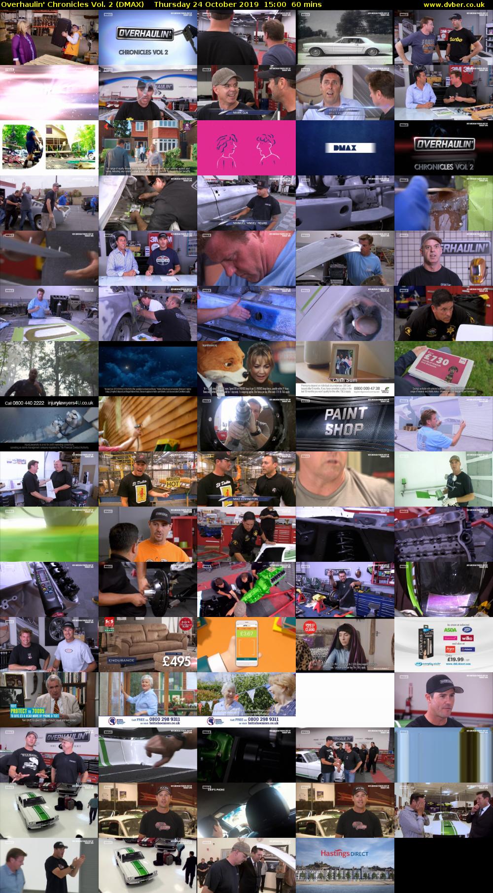 Overhaulin' Chronicles Vol. 2 (DMAX) Thursday 24 October 2019 15:00 - 16:00
