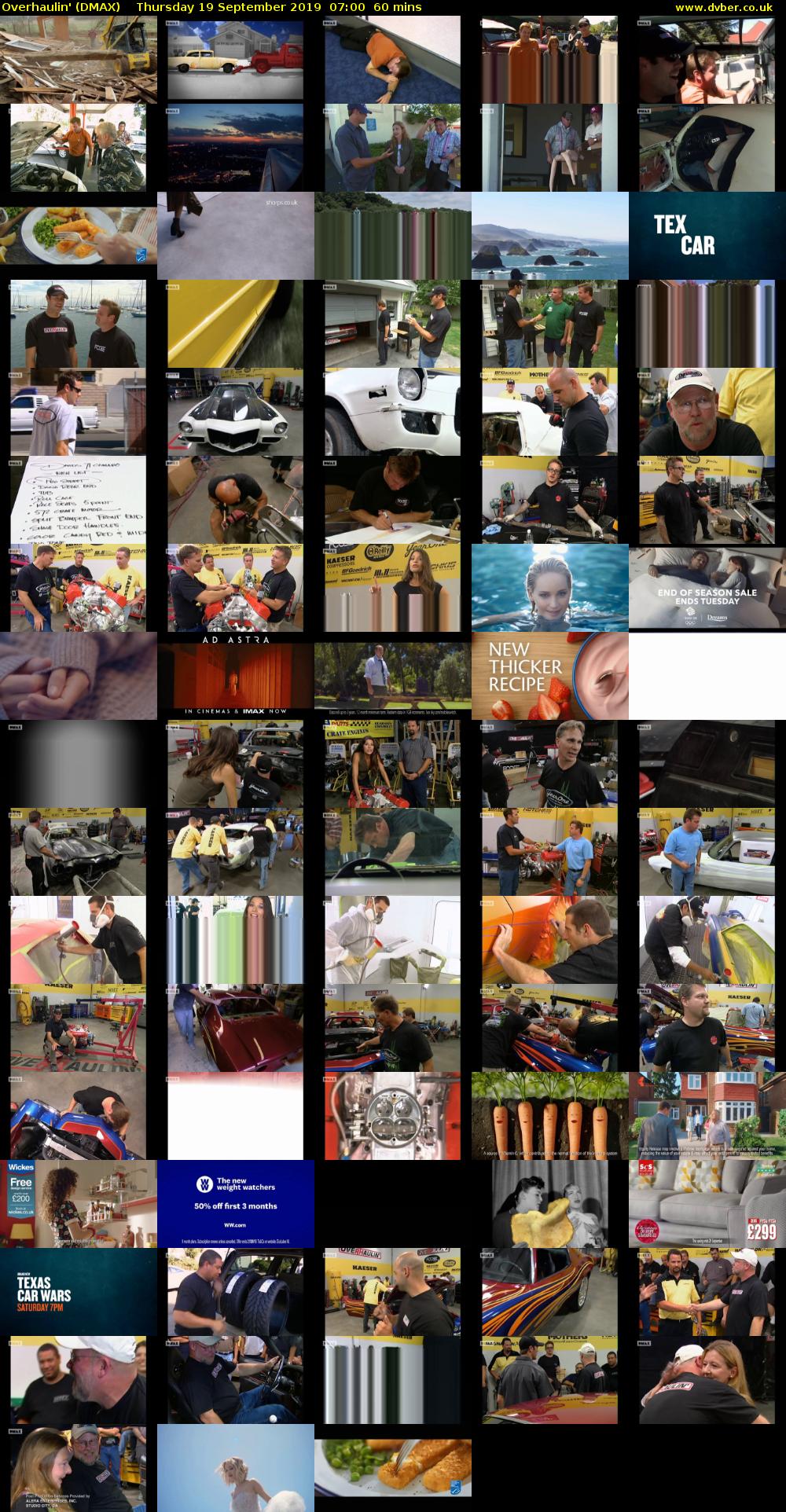 Overhaulin' (DMAX) Thursday 19 September 2019 07:00 - 08:00