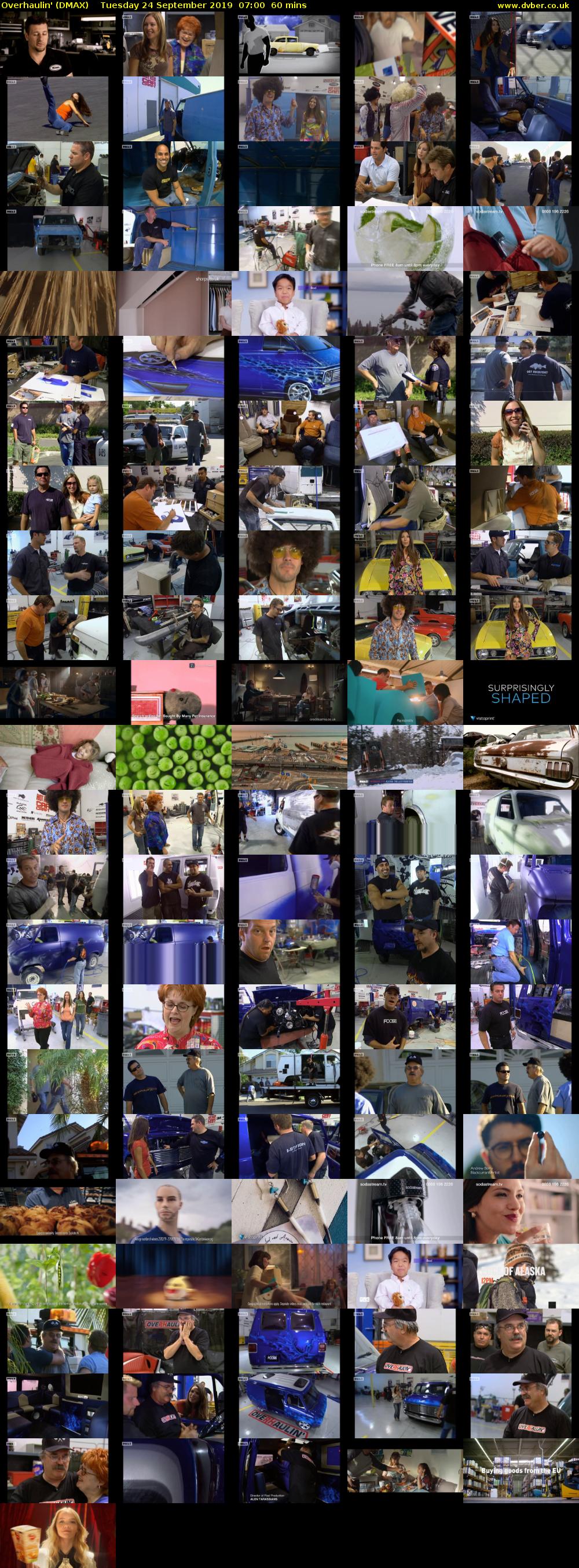 Overhaulin' (DMAX) Tuesday 24 September 2019 07:00 - 08:00