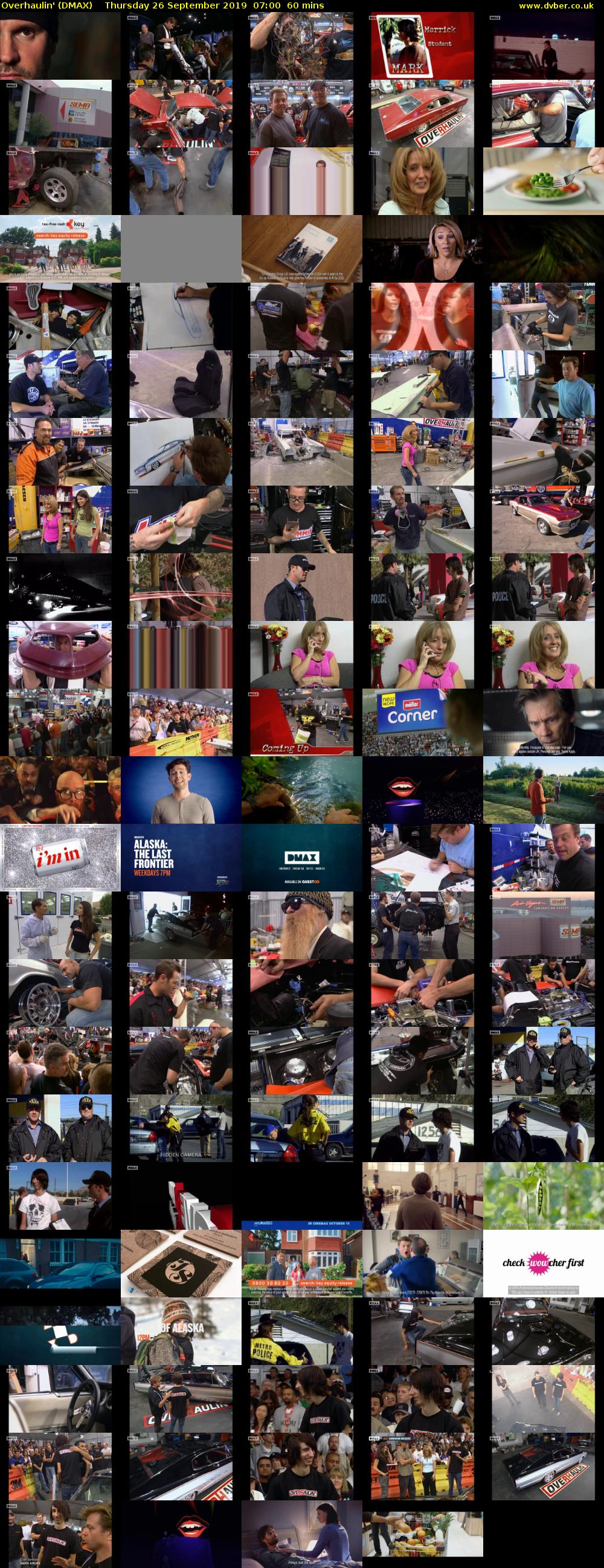 Overhaulin' (DMAX) Thursday 26 September 2019 07:00 - 08:00