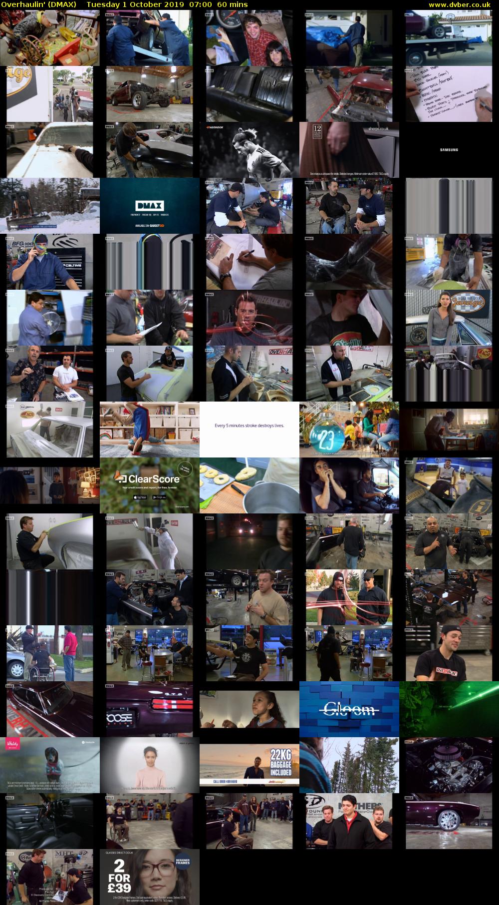 Overhaulin' (DMAX) Tuesday 1 October 2019 07:00 - 08:00